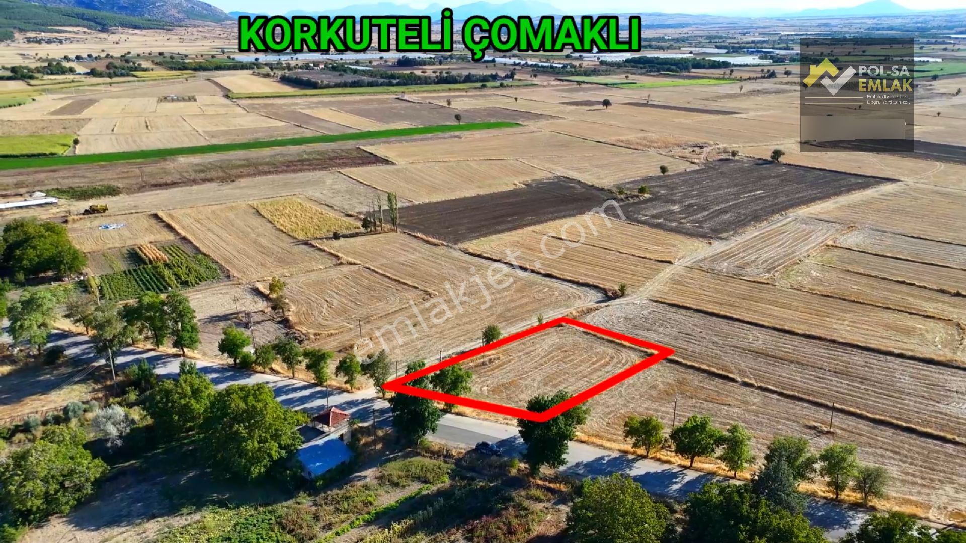 ✅korkuteli✅çomaklı Köyü✅satılık 1.337m2 Tarla✅elektrik Su Var - Görsel 7