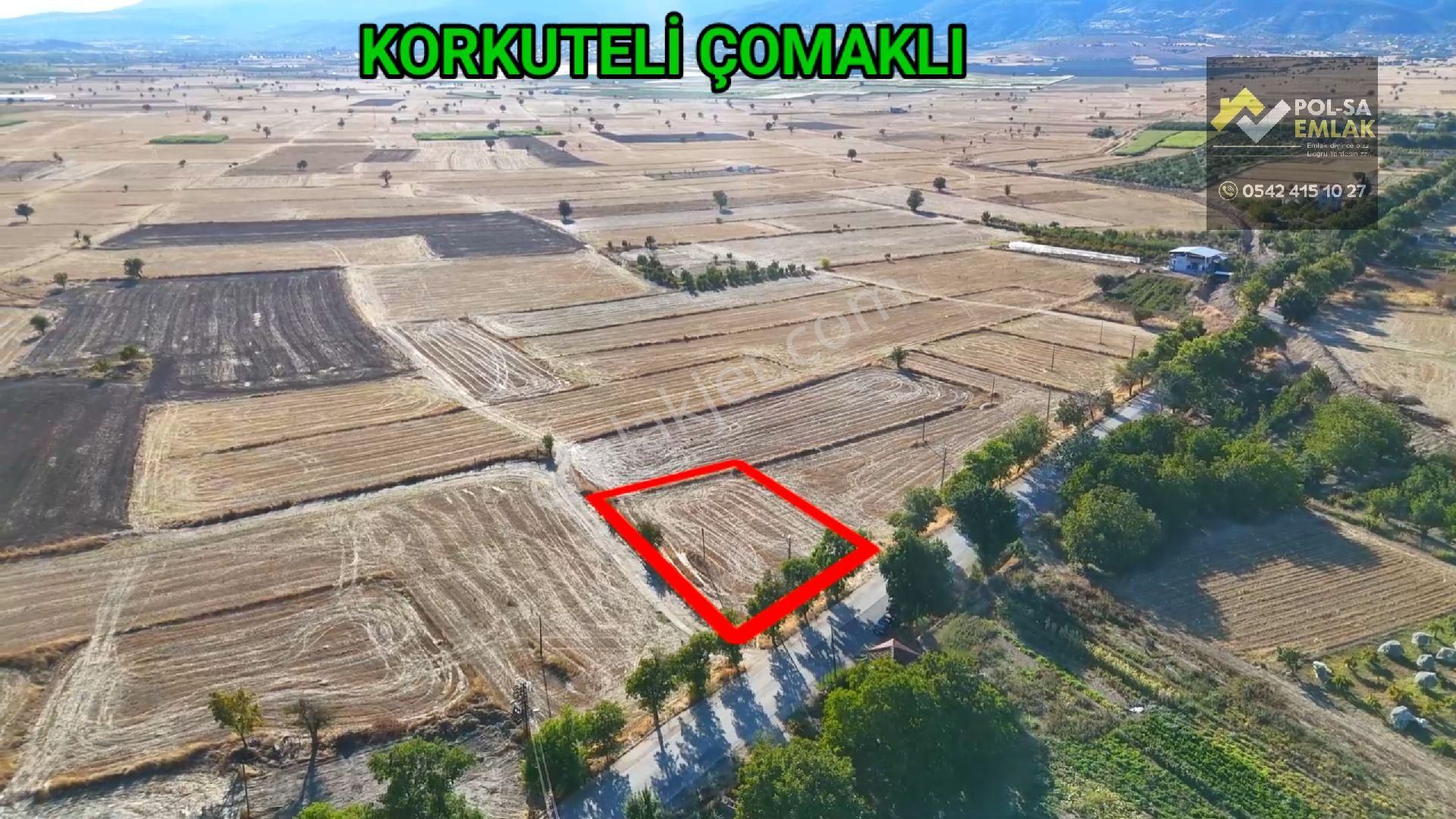 ✅korkuteli✅çomaklı Köyü✅satılık 1.337m2 Tarla✅elektrik Su Var - Görsel 5
