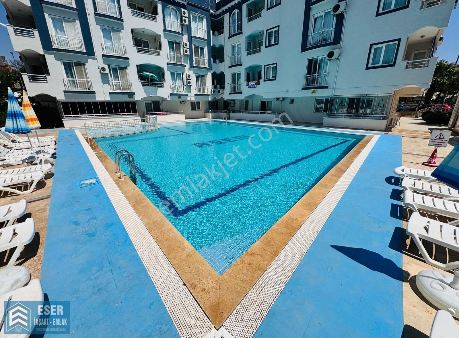Didim'de Havuzlu Site İçinde Yüksek Giriş 1+1 Eşyalı Daire - Görsel 28
