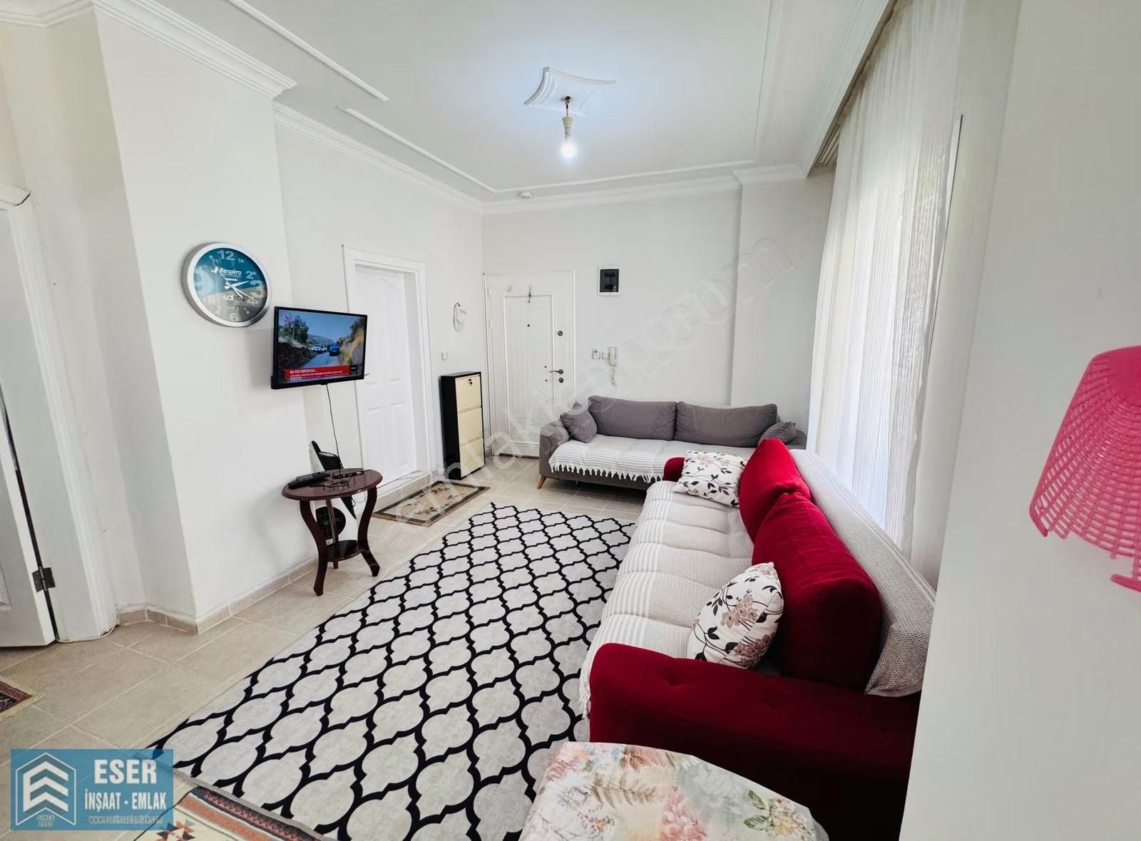 Didim'de Havuzlu Site İçinde Yüksek Giriş 1+1 Eşyalı Daire - Görsel 13