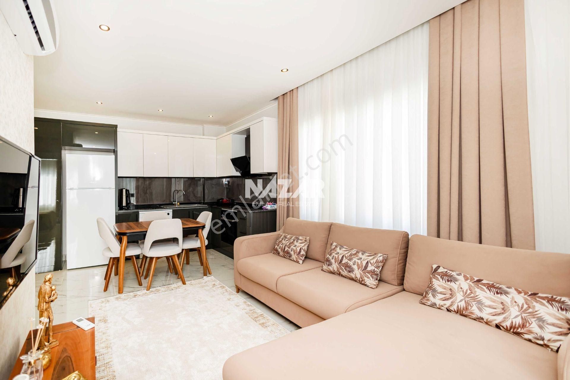 Alanya Oba’da Satılık 1+1 Eşyalı Yeni Daire – Sea Pearl Park - Görsel 20