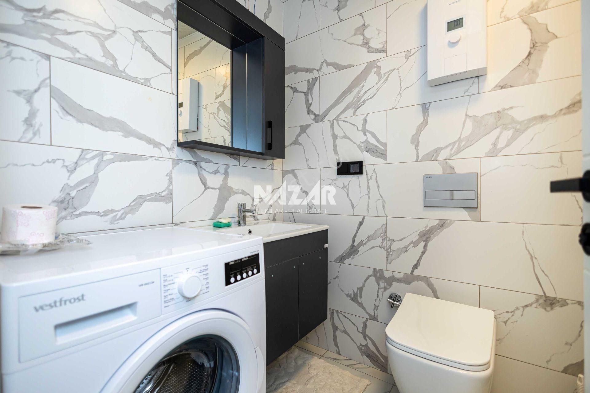 Alanya Oba’da Satılık 1+1 Eşyalı Yeni Daire – Sea Pearl Park - Görsel 21