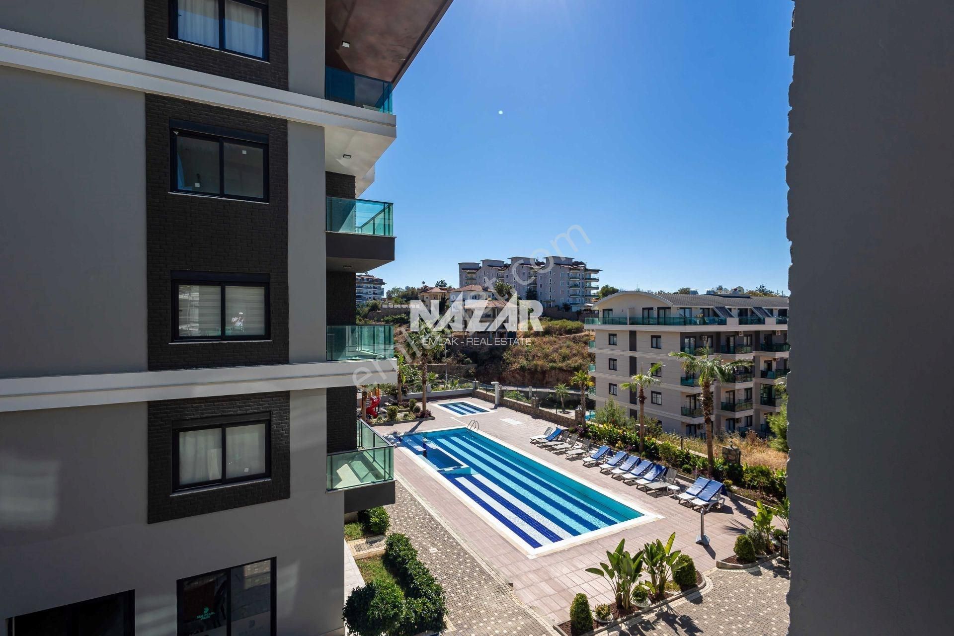 Alanya Oba’da Satılık 1+1 Eşyalı Yeni Daire – Sea Pearl Park - Görsel 28