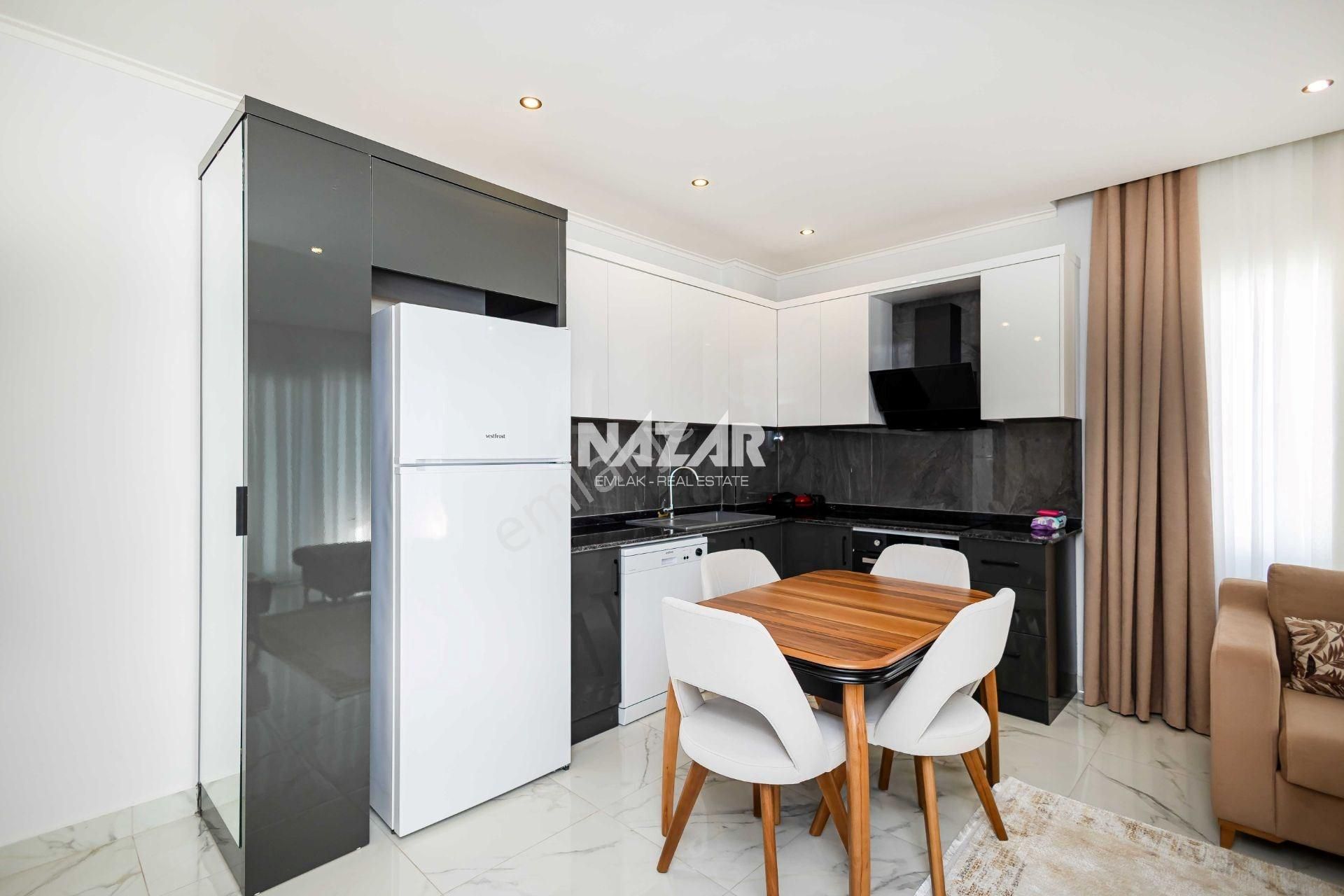 Alanya Oba’da Satılık 1+1 Eşyalı Yeni Daire – Sea Pearl Park - Görsel 17