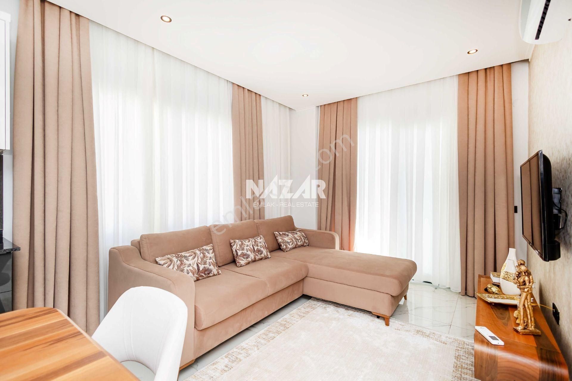 Alanya Oba’da Satılık 1+1 Eşyalı Yeni Daire – Sea Pearl Park - Görsel 18