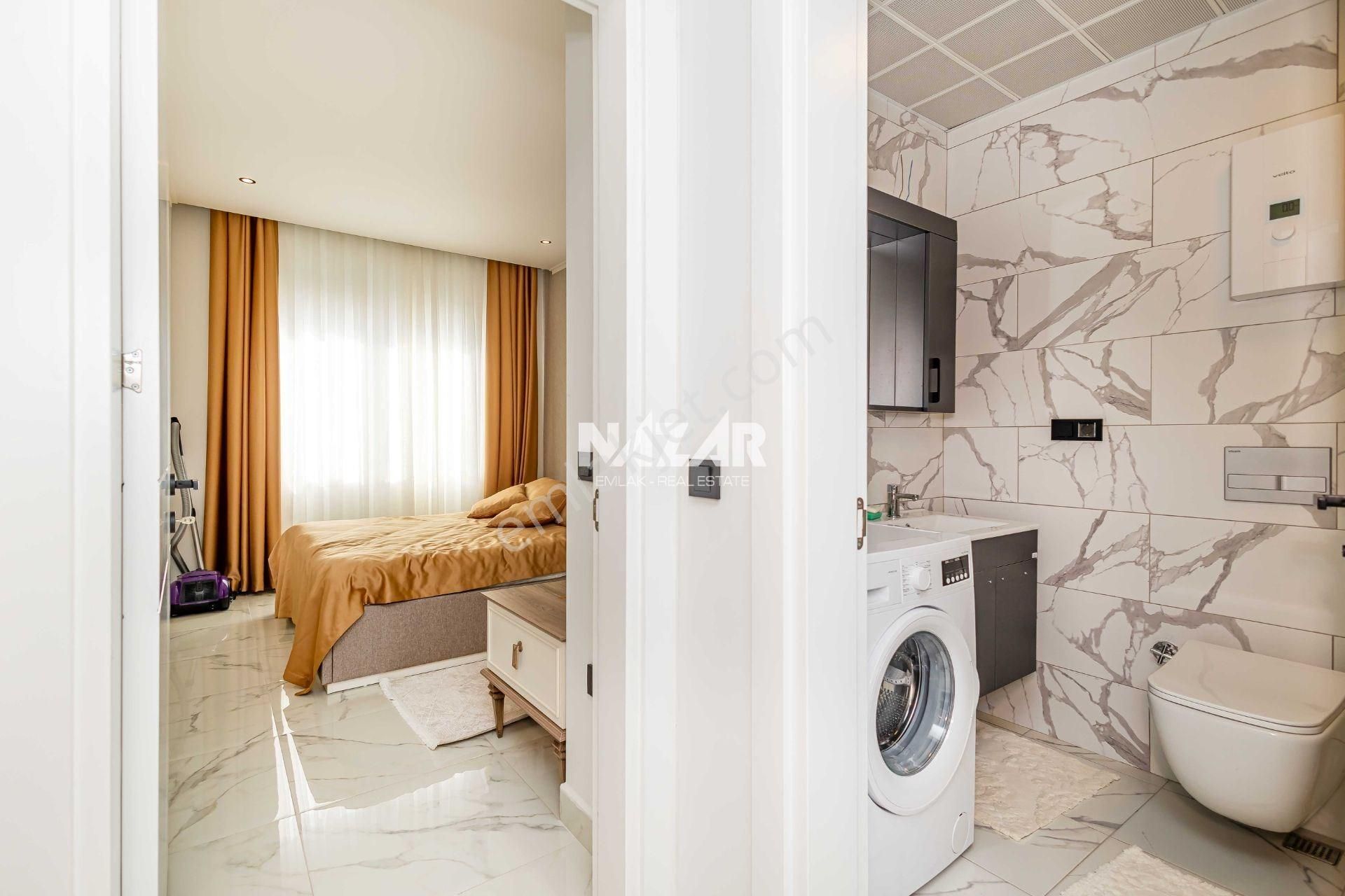 Alanya Oba’da Satılık 1+1 Eşyalı Yeni Daire – Sea Pearl Park - Görsel 25