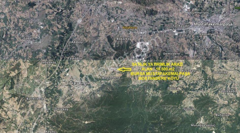 Elfi’den Mustafakemalpaşa Bostandere’de Satılık Yatırımlık Arazi - Görsel 5