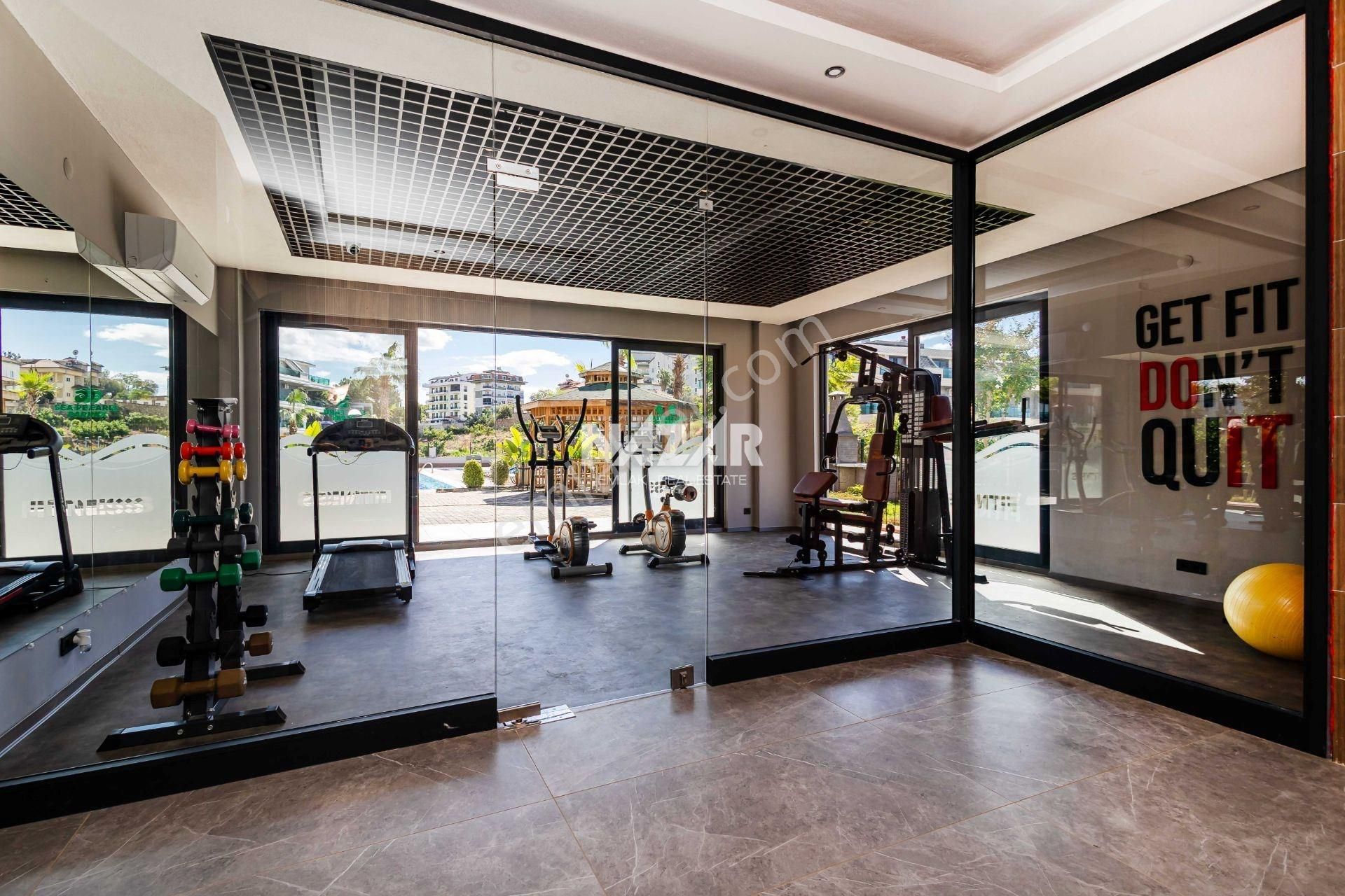 Alanya Oba’da Satılık 1+1 Eşyalı Yeni Daire – Sea Pearl Park - Görsel 13