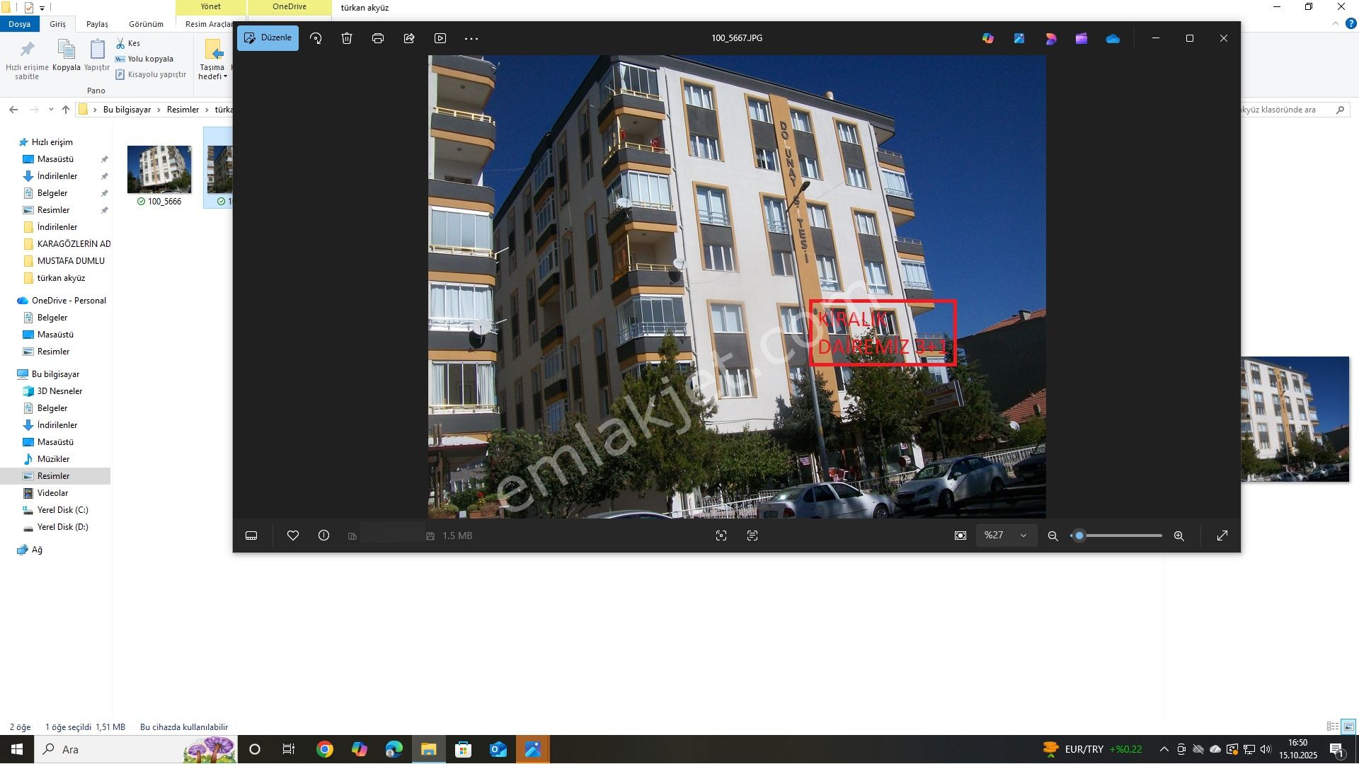 Kiralık. Kazancı Mahallesinde 3+1 Bakımlı Dairemiz - Görsel 2