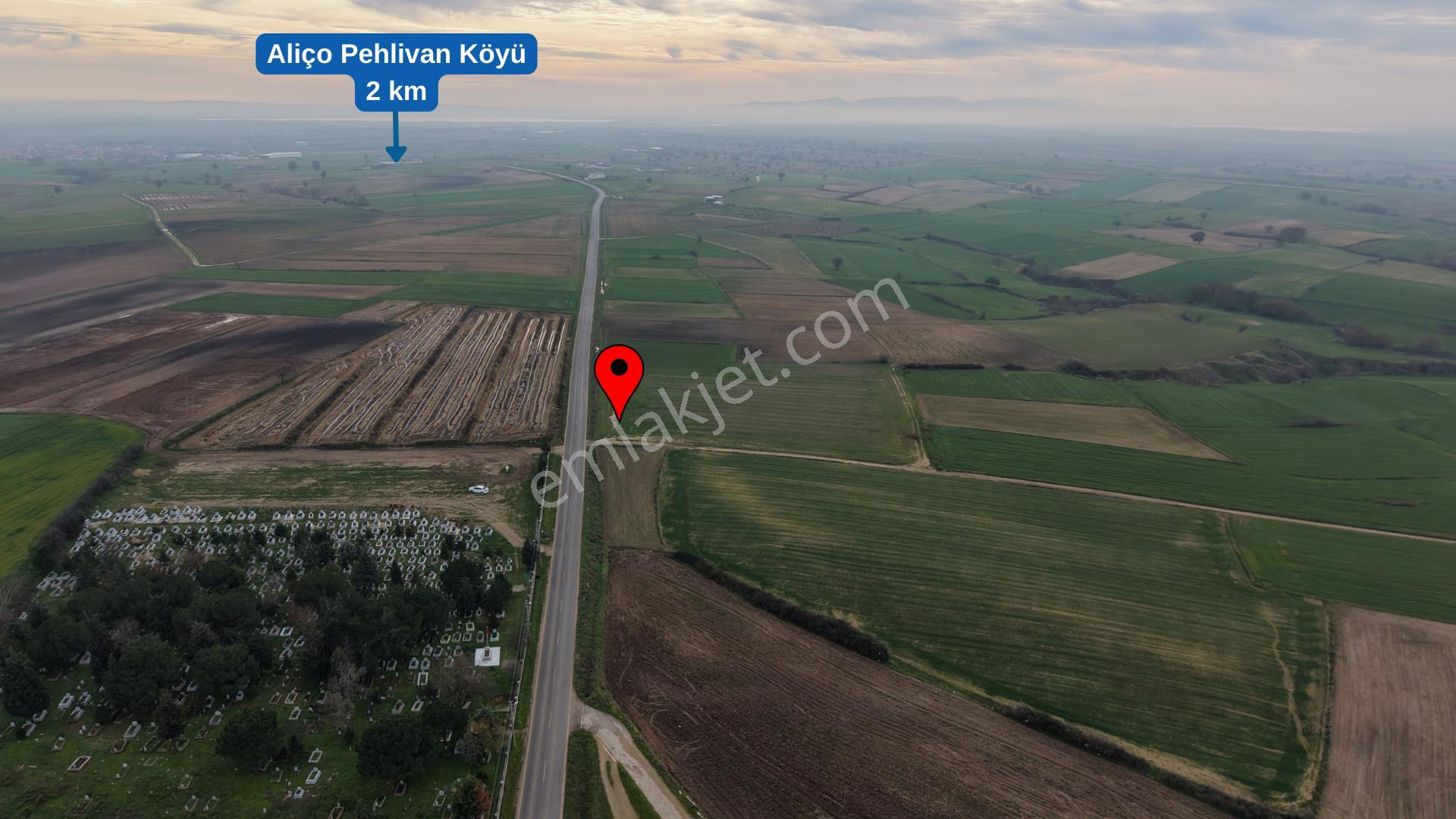 Edirne-ipsala-esetçe-satılık Arazi-imar, Yerleşime 200m-yolkenarı-içinden Su Hattı Geçmekte-tek Tapu - Görsel 4