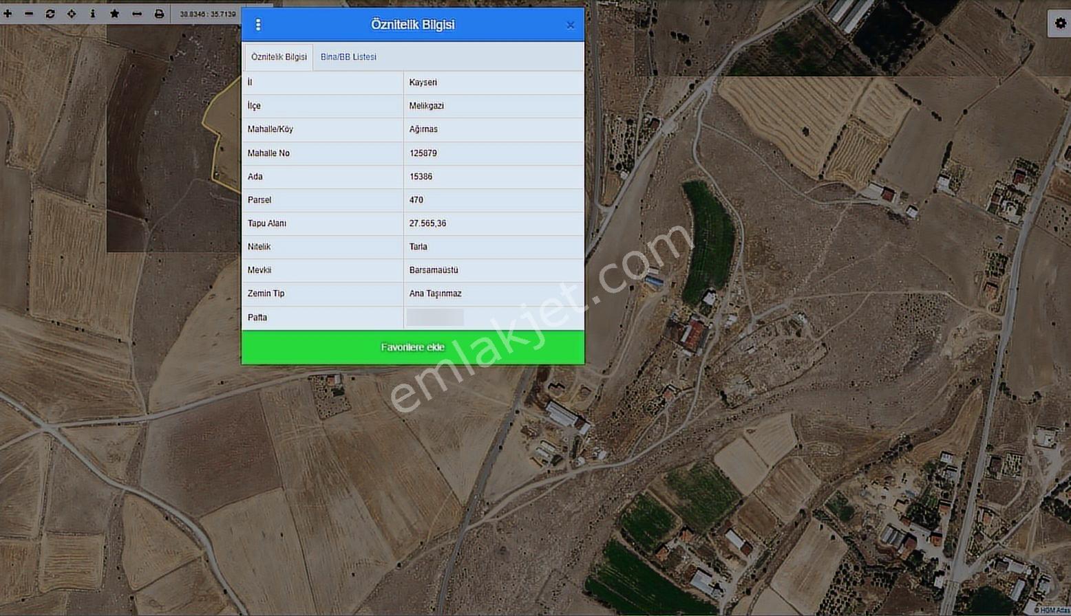 Ağırnas'ta 27.565 M2 Tek Tapu Tarla Fırsat Fiyatlı - Görsel 5