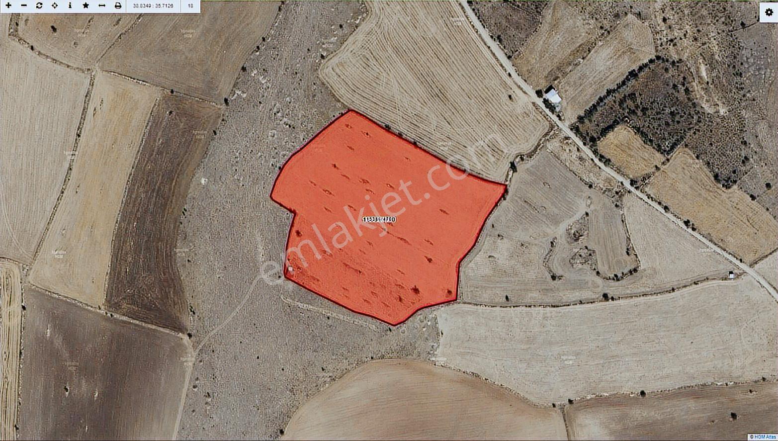 Ağırnas'ta 27.565 M2 Tek Tapu Tarla Fırsat Fiyatlı