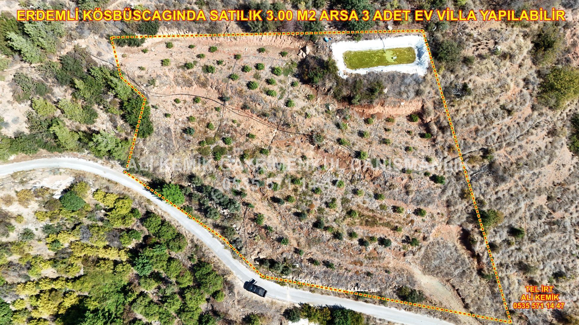 Satılık 3 Adet Villa Yapımına Uygun Arsa - Görsel 2