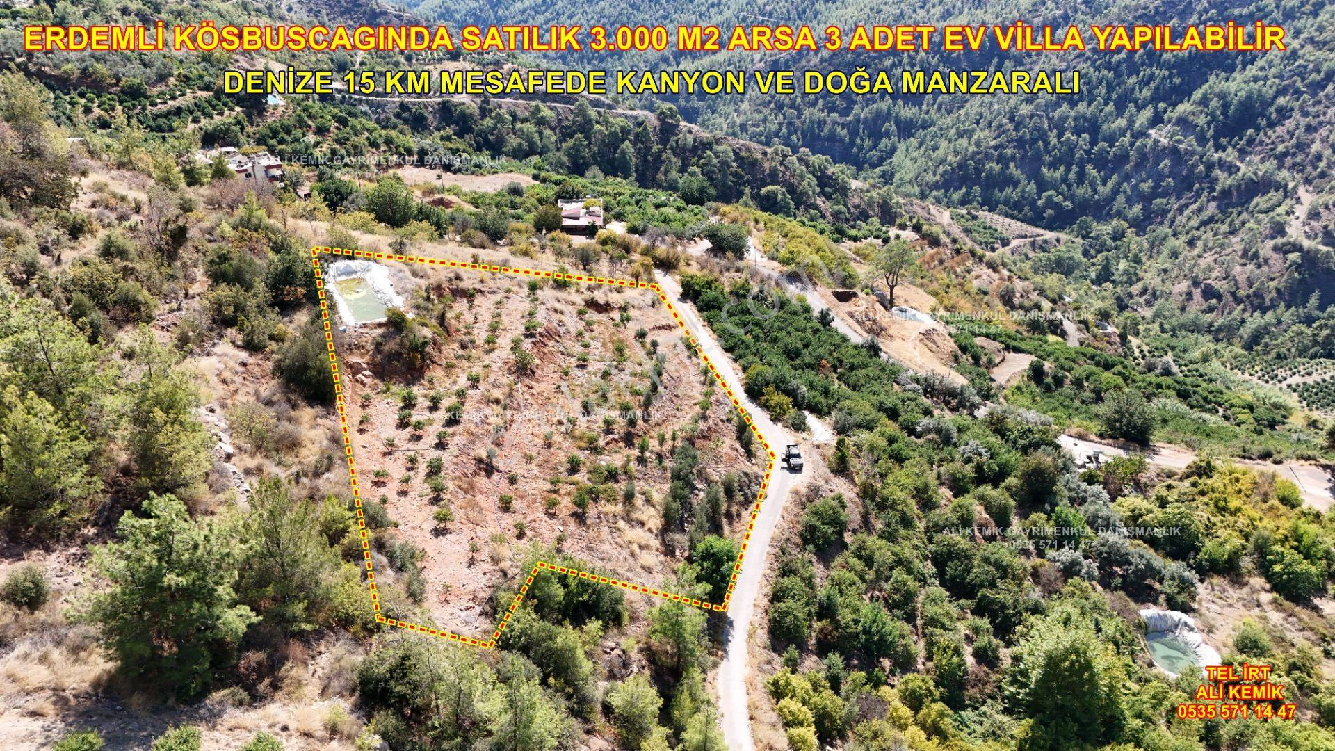 Satılık 3 Adet Villa Yapımına Uygun Arsa - Görsel 6