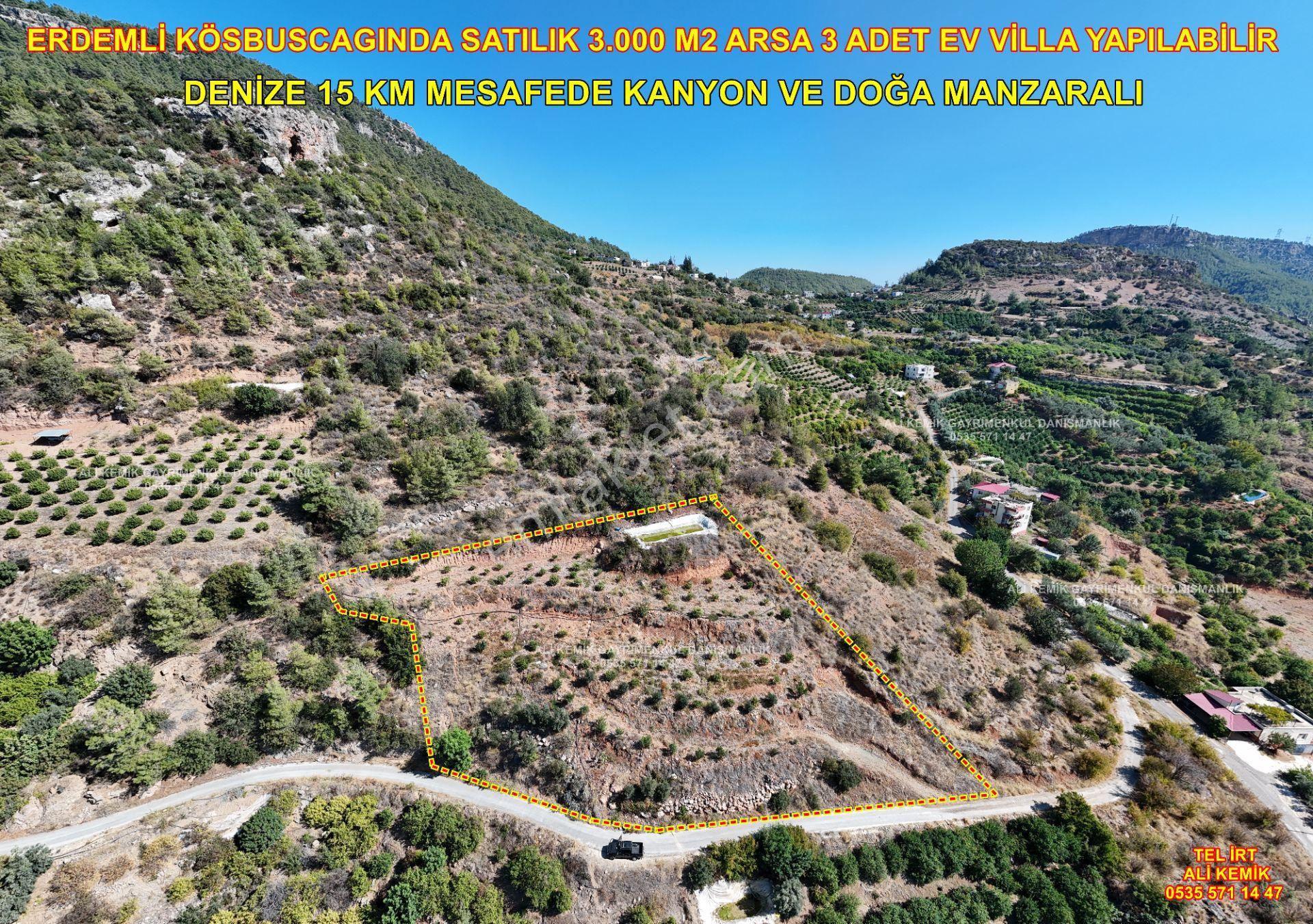 Satılık 3 Adet Villa Yapımına Uygun Arsa - Görsel 7