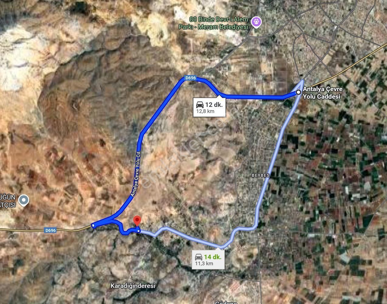Karaca'dan Çayırbağında 169 M2 Müstakil Parsel Yatırımlık Bahçe - Görsel 2