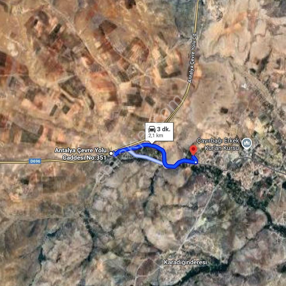 Karaca'dan Çayırbağında 169 M2 Müstakil Parsel Yatırımlık Bahçe