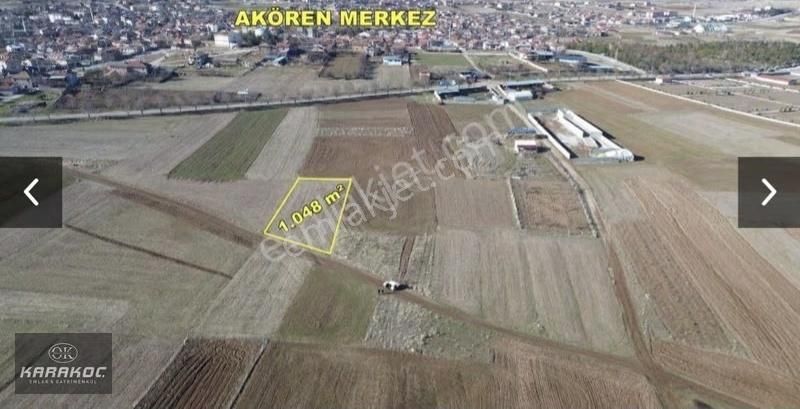 Akören Merkez Hacılarda Satılık 1048 M2 İmar Dibi Tarla - Görsel 2