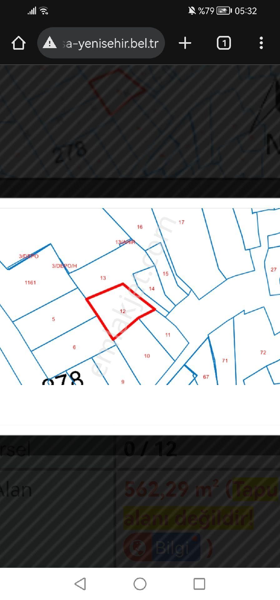 Bursa / Yenişehir / Çardak Mahallesi – Satılık Arsa - Görsel 4