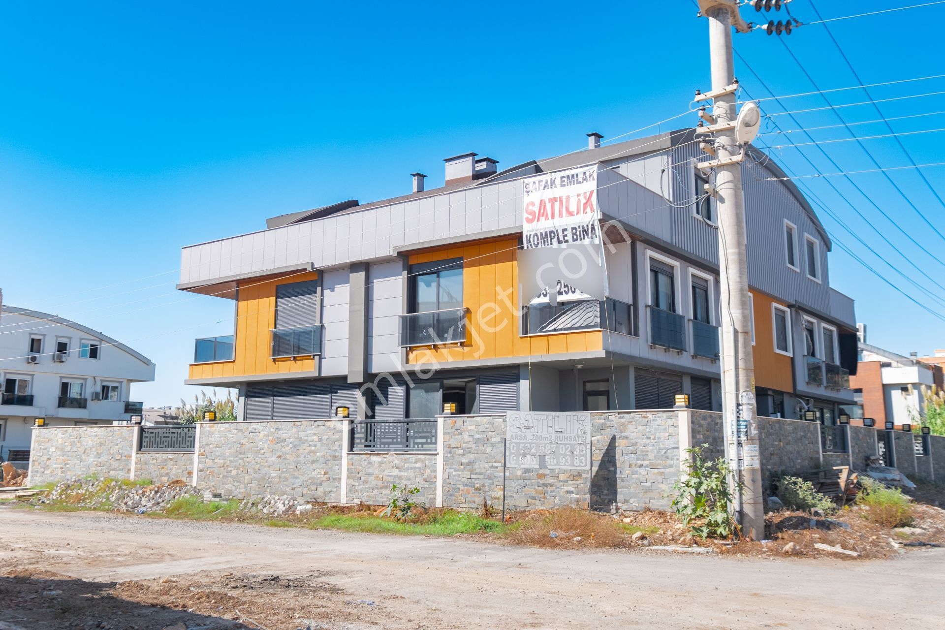 Şafak Emlak Satılık Lara Güzeloba Sıfır Havuzlu Komple Bina - Görsel 7