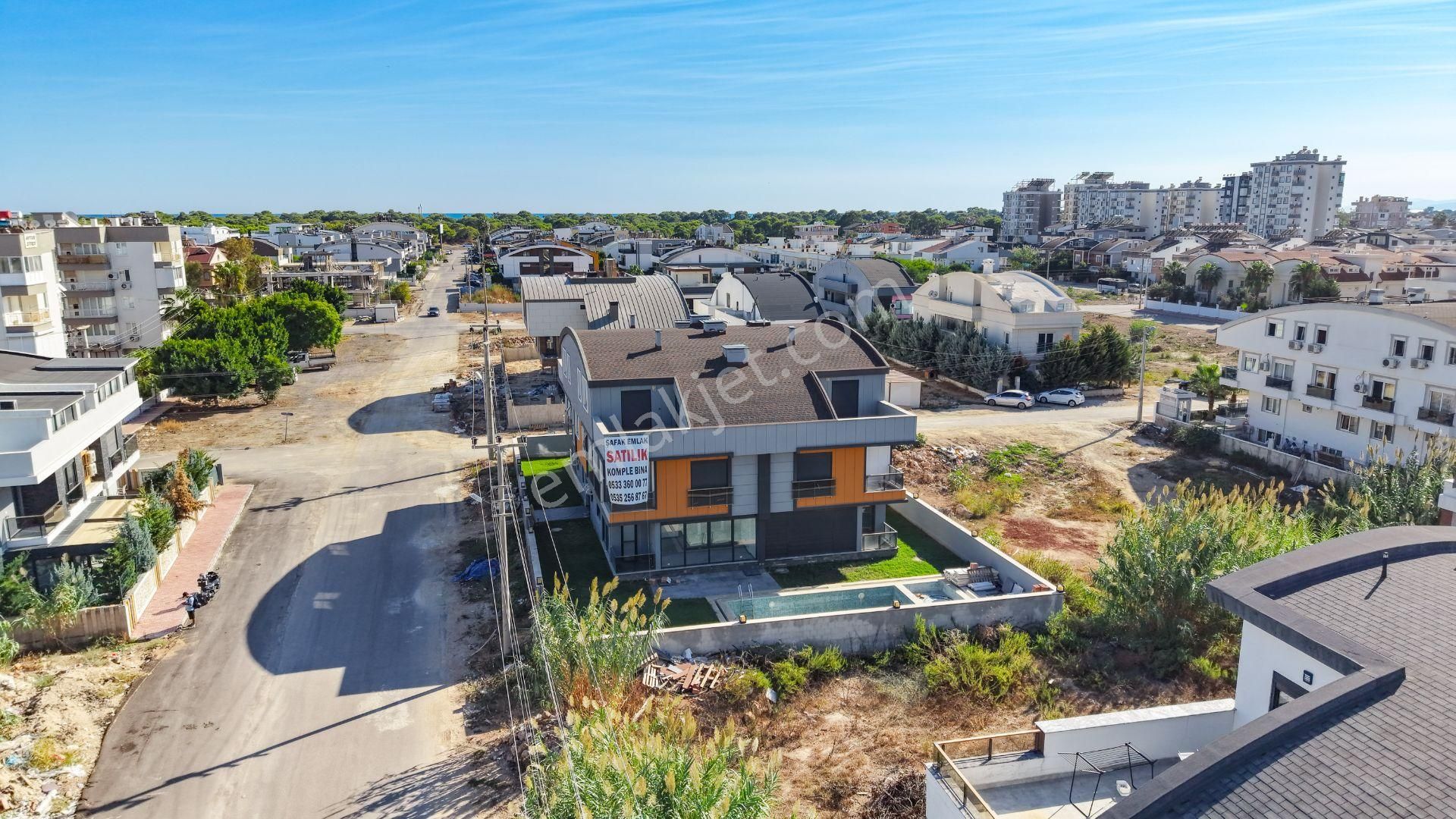 Şafak Emlak Satılık Lara Güzeloba Sıfır Havuzlu Komple Bina - Görsel 13