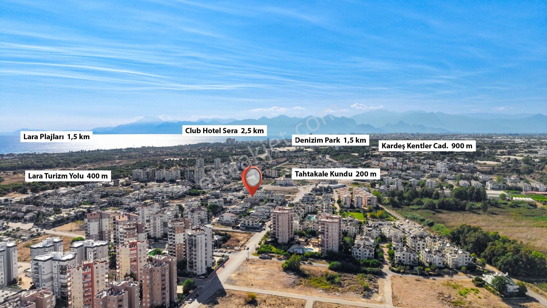 Şafak Emlak Satılık Lara Güzeloba Sıfır Havuzlu Komple Bina - Görsel 4