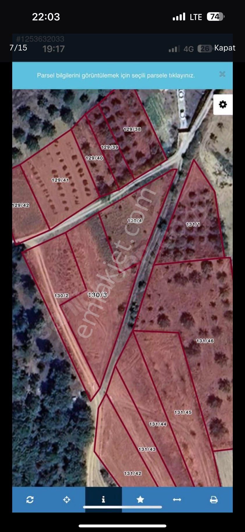 İmar Sınırı Yatırımlık Bahçemiz Sahinibinden Satılıktır .