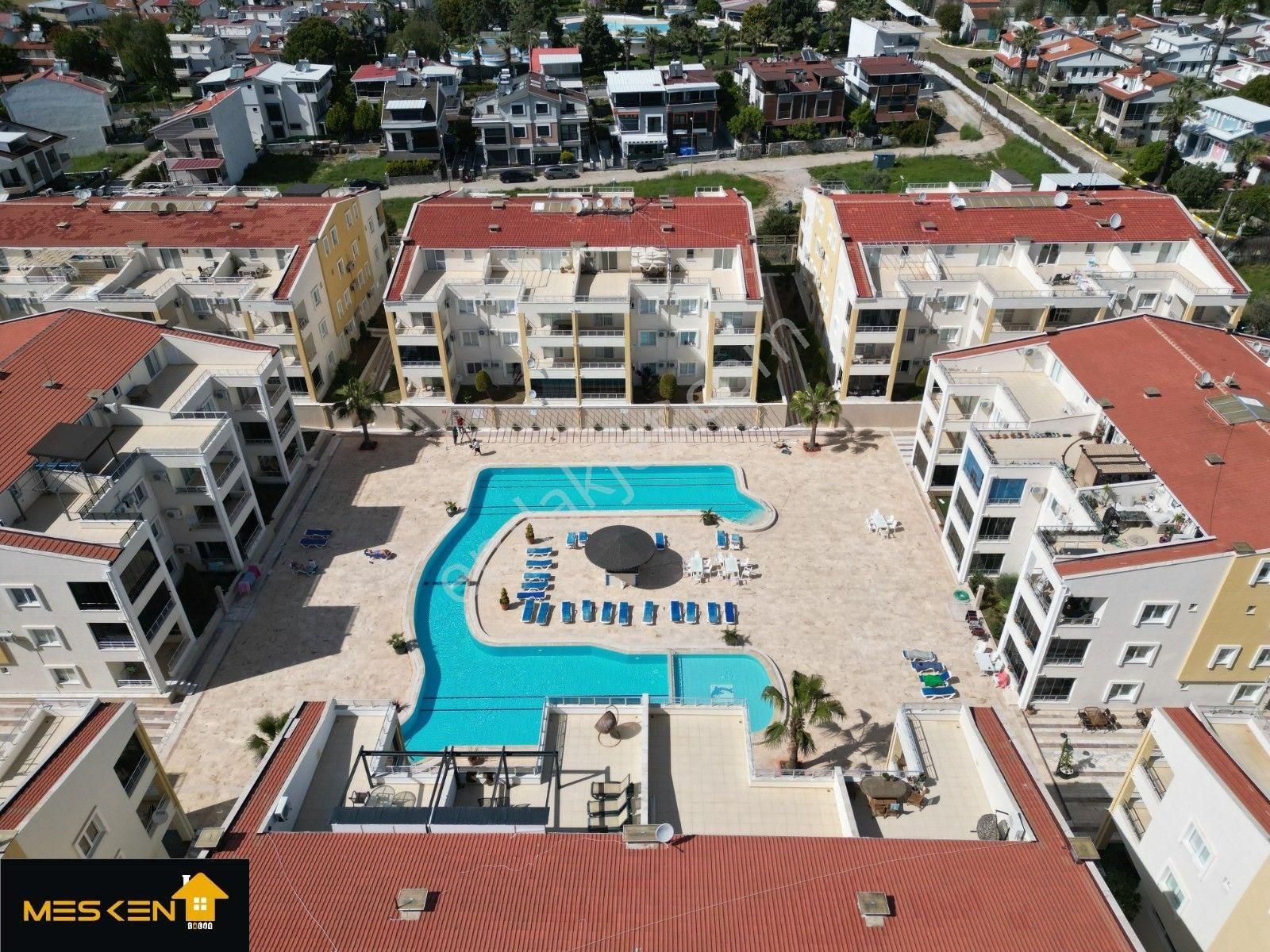 Didim Efeler Mah.'de 24 Saat Güvenlikli Sitede, Çok Geniş 2+1 Daire - Görsel 34