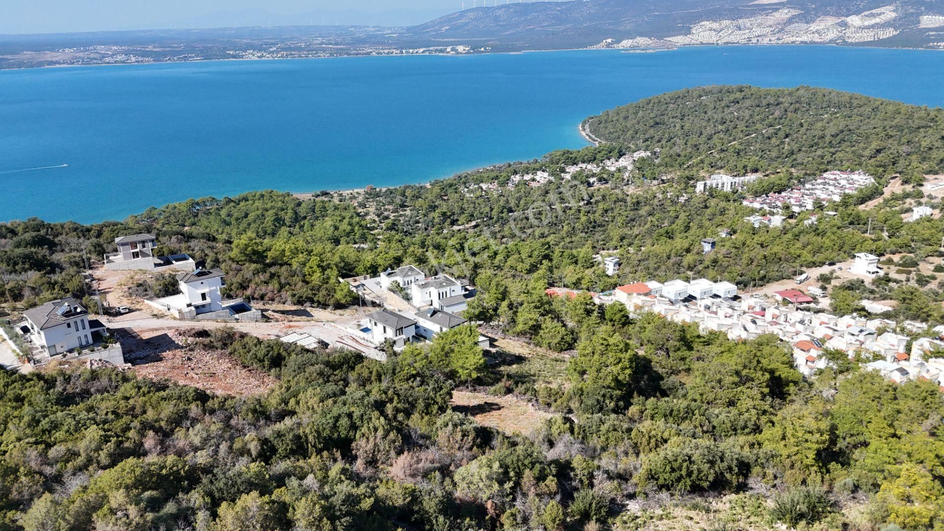 Didim Akbük'te 15/30 Deniz Manzaralı 429 M² Villa İmarlı Arsa - Görsel 5