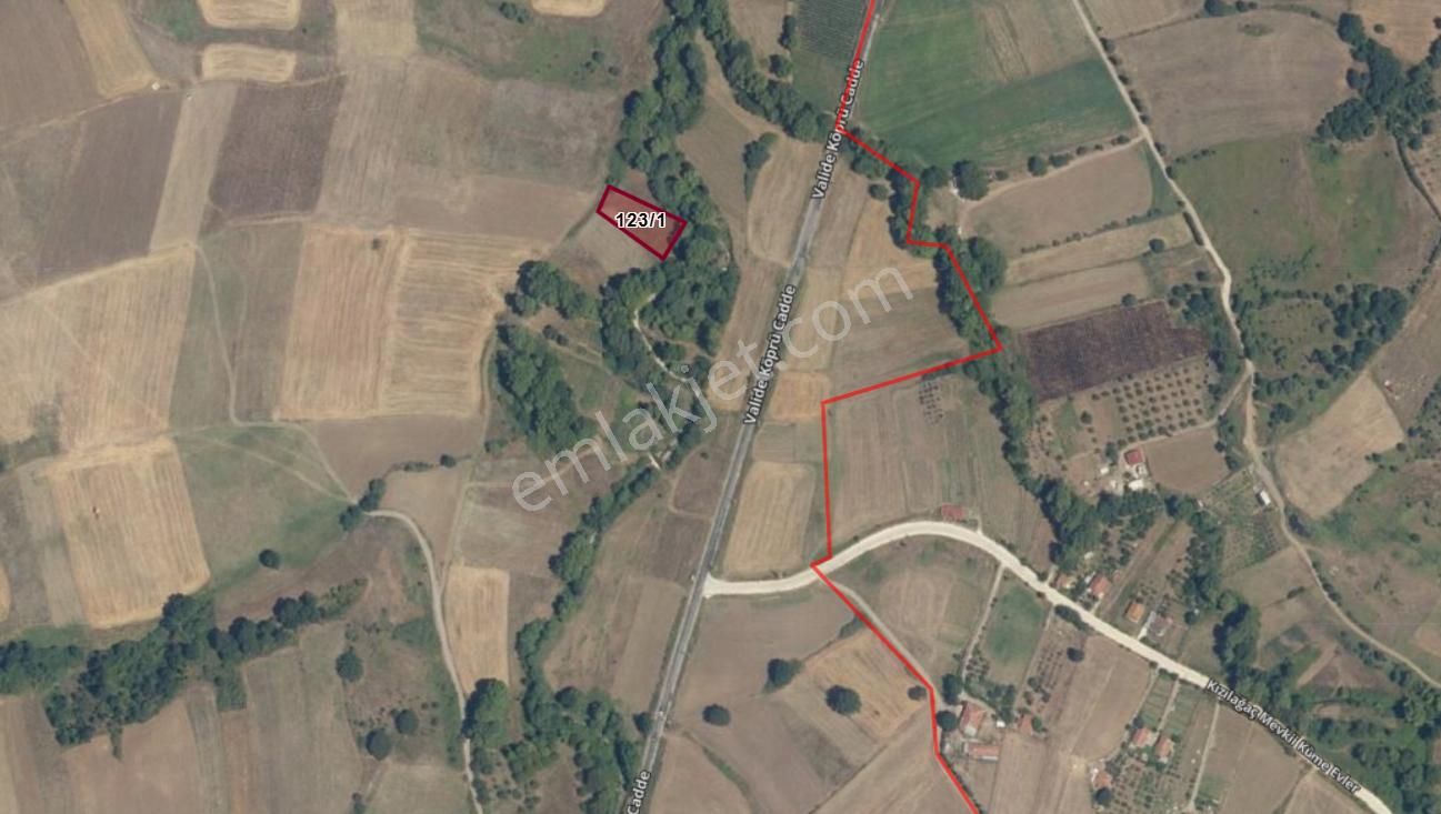 Kocaeli Karamürsel Kızderbent 1.193 M² Dere Kenarı Satılık Tarla - Görsel 24