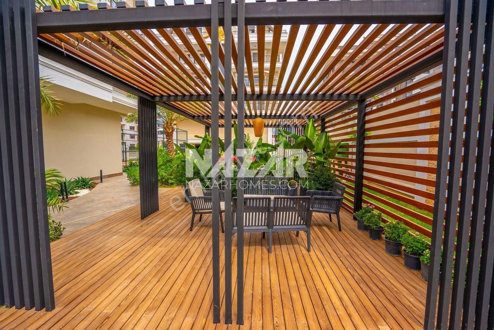 Alanya Oba’da Kiralık 1+1 Eşyalı Daire - Voyage Deluxe - Görsel 12