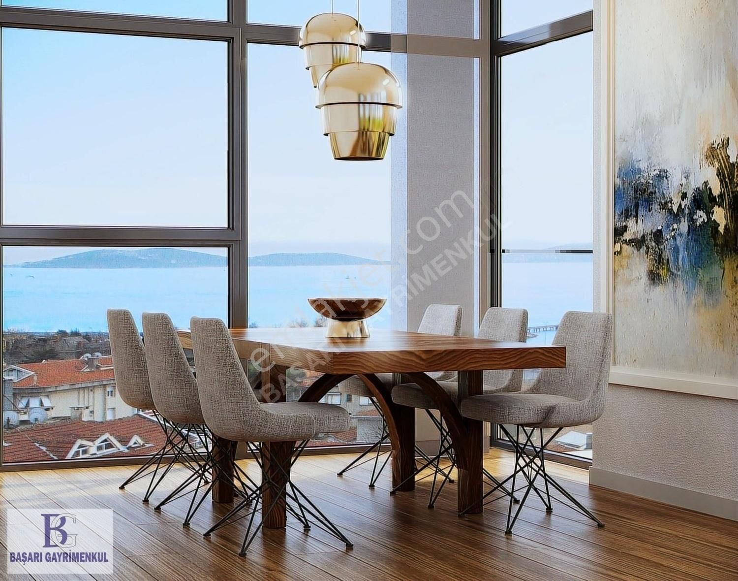 Başarı'dan Lebiderya Kapanmaz Kesintisiz Deniz Manzaralı 300 M2 - Görsel 16