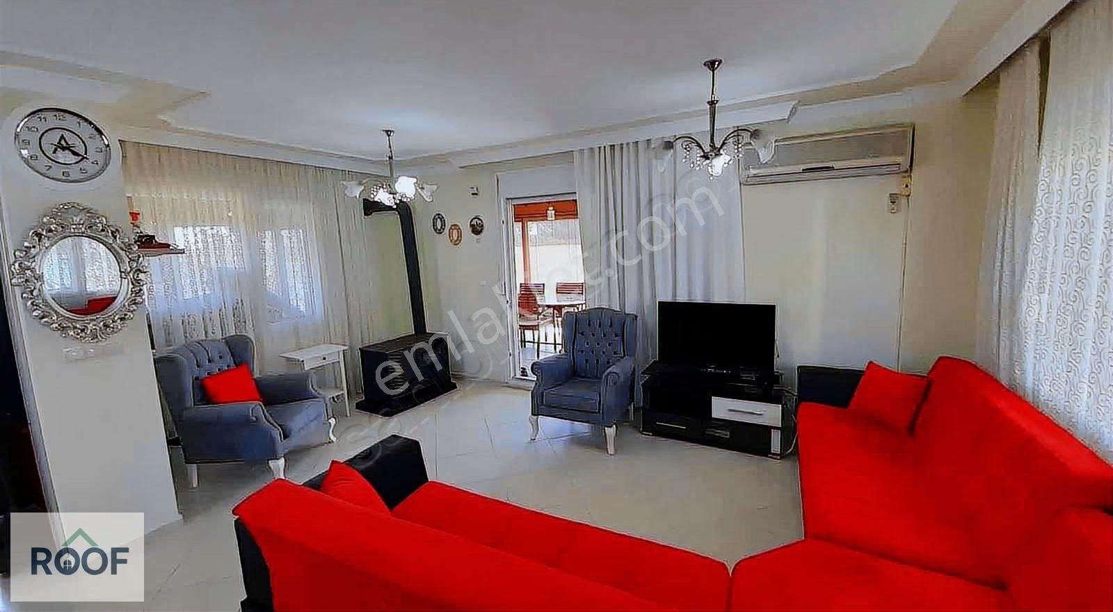 Çeşme Ildır Da Site İçinde Deniz Manzaralı 3+1 Satılık Villa - Görsel 3