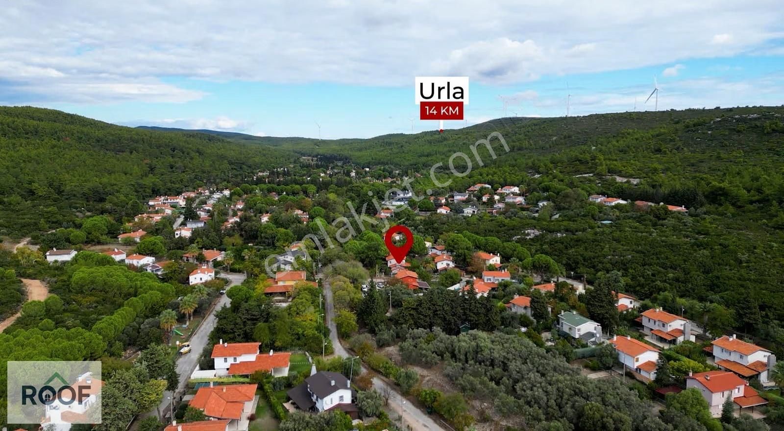 Urla Altınköy Çiftlik Evlerinde Eşyalı, Tam Müstakil, Lüks Vill