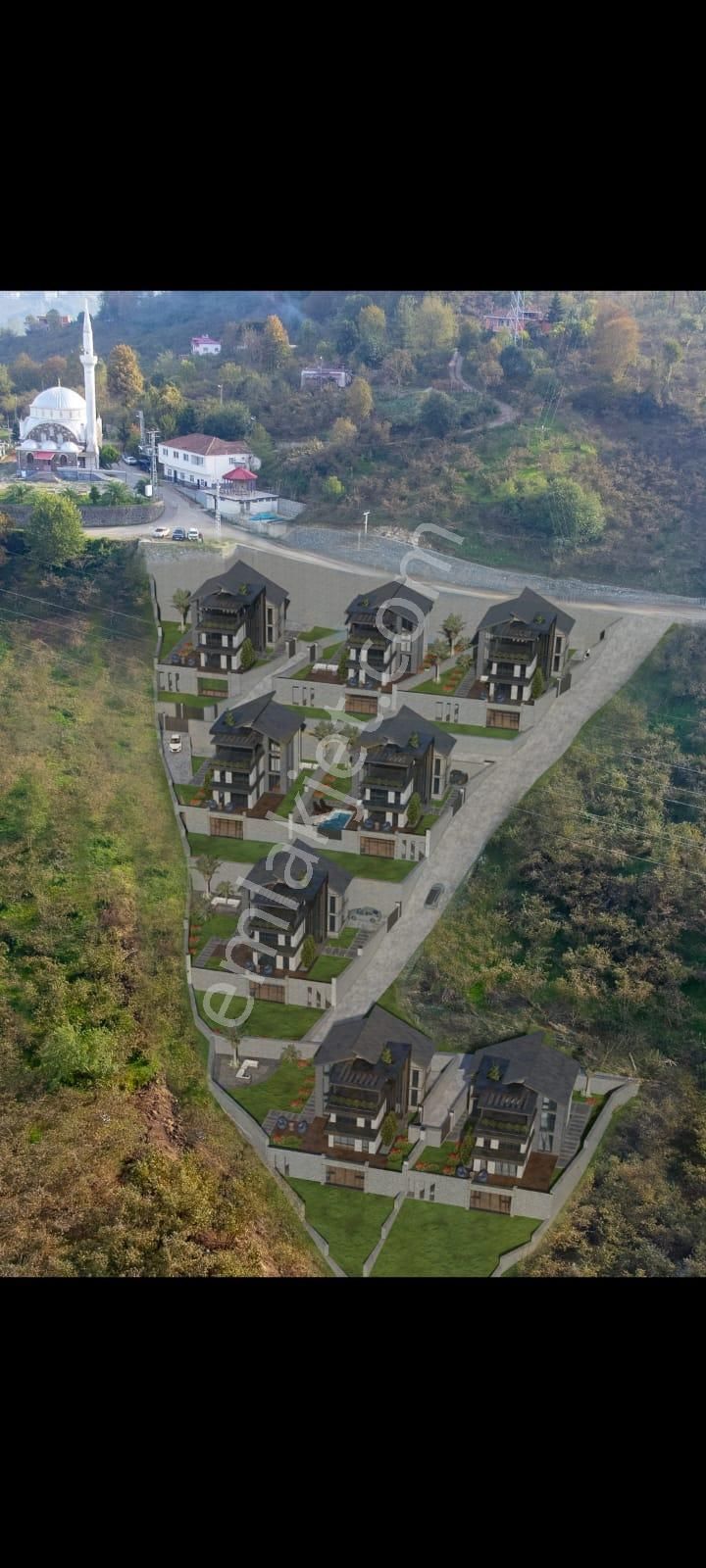 Trabzon Arsin'de Projesi Onaylı Kat Karşılığı Villa Arsası - Görsel 15