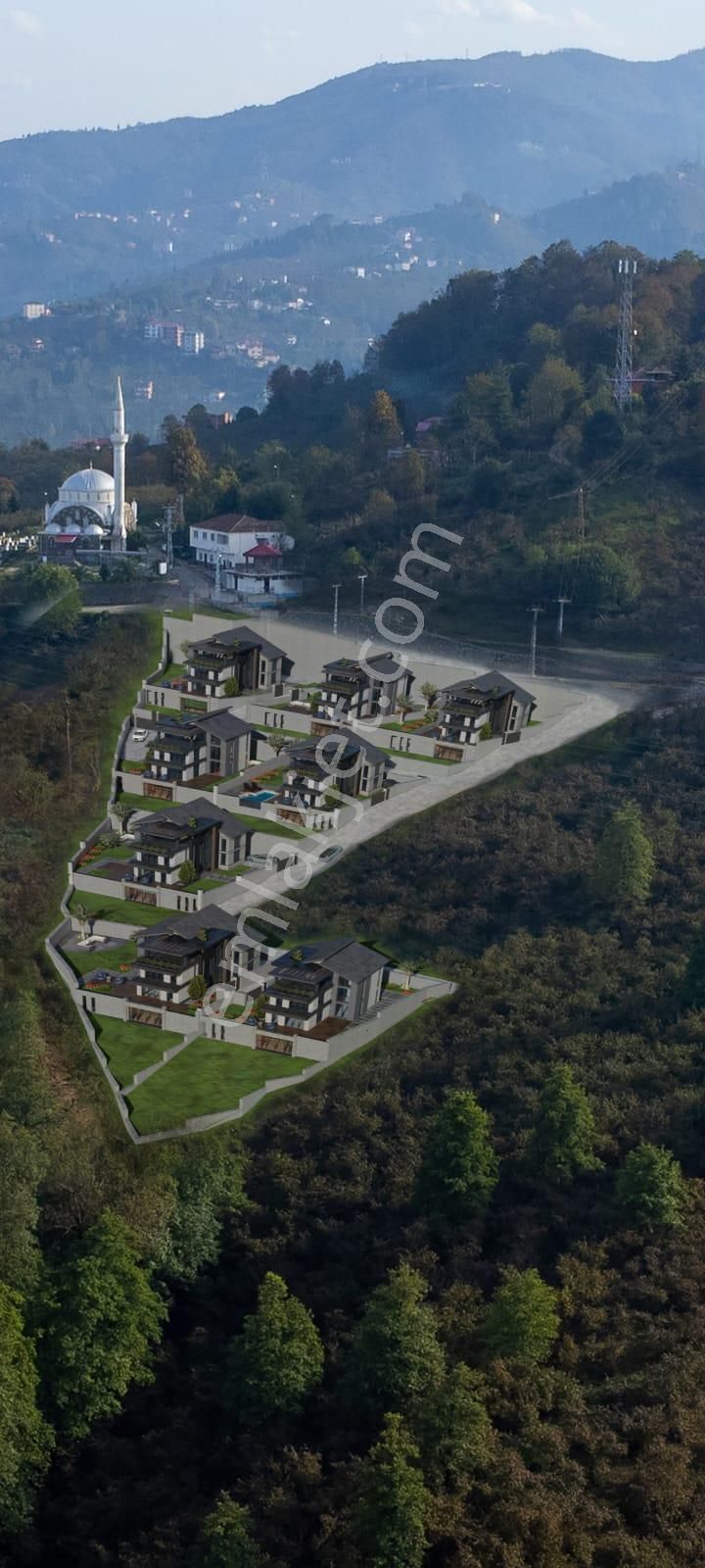 Trabzon Arsin'de Projesi Onaylı Kat Karşılığı Villa Arsası - Görsel 16