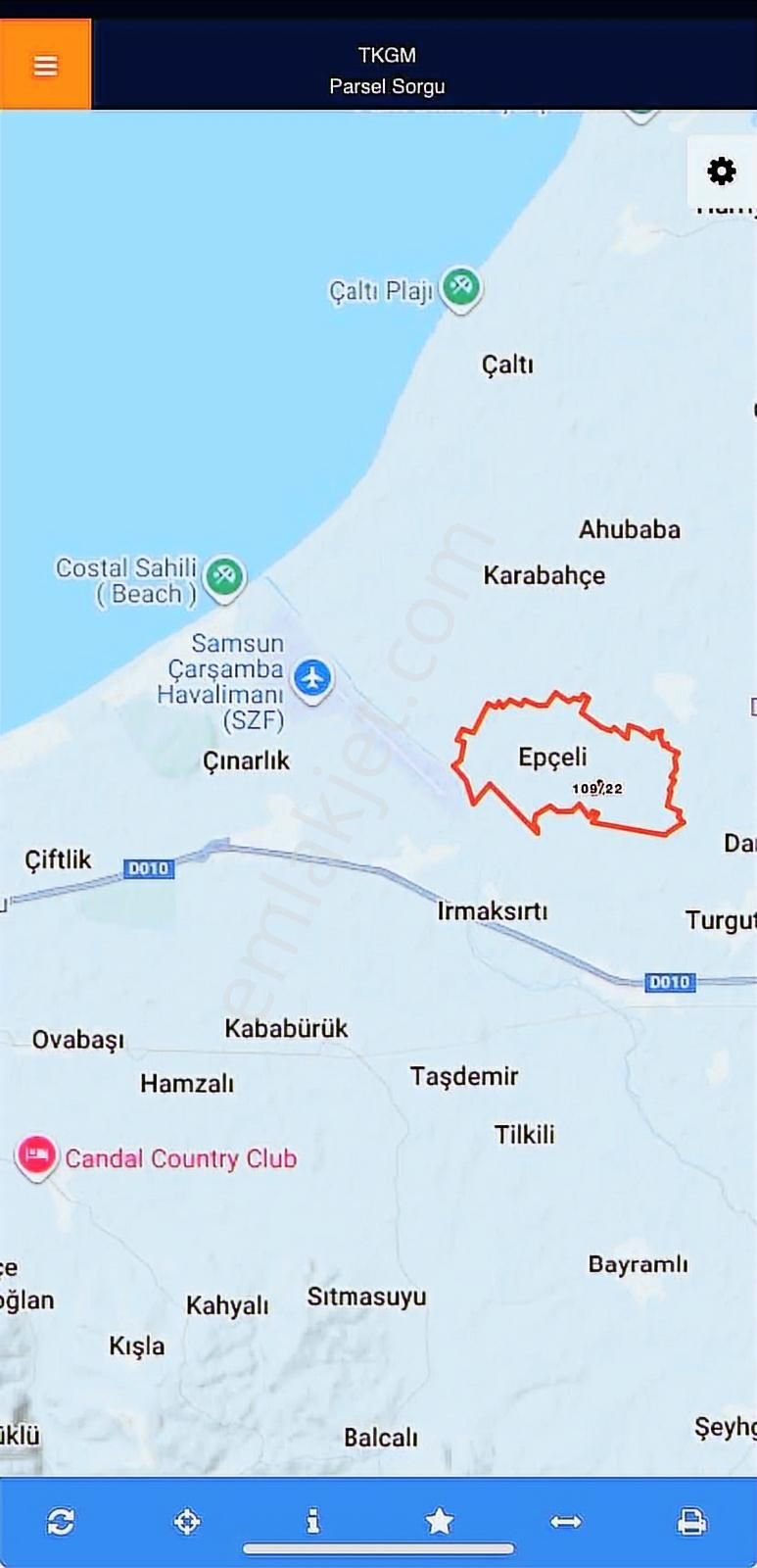 Epçeli Mahallesi Dikbıyık Çarşamba Fındıklık 6 Dönüm Tarla - Görsel 5
