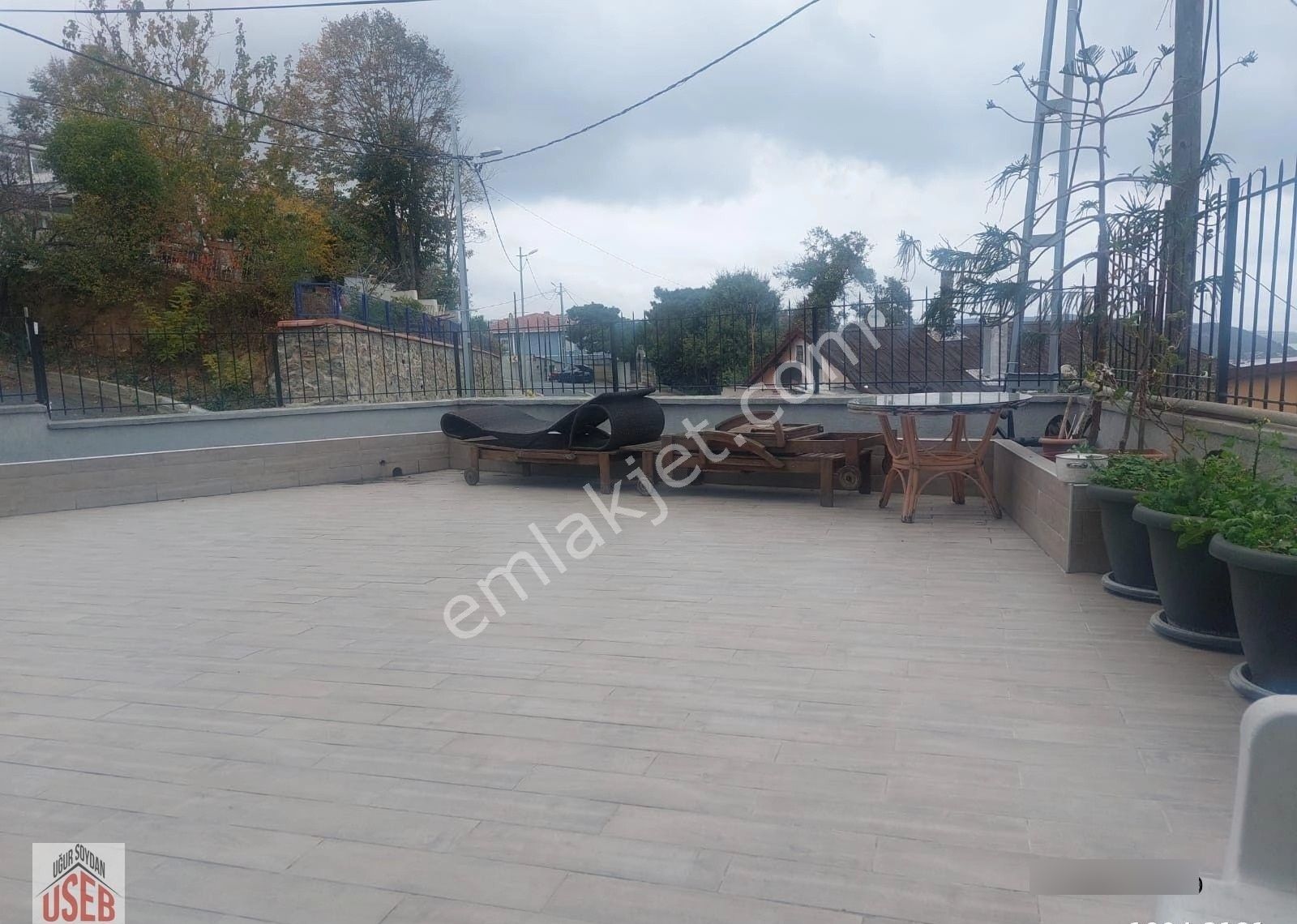 Tarabyaüstü Ulaşım Yakın Manzaralı Teraslı Kiralık 3+1 Daire - Görsel 15