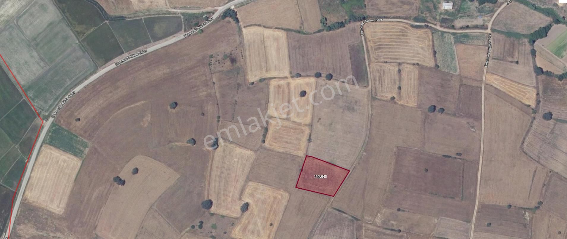 Türkiye Emlak Biga Çeşmealtın'da 2171m2 Satılık Kupon Arsa - Görsel 2