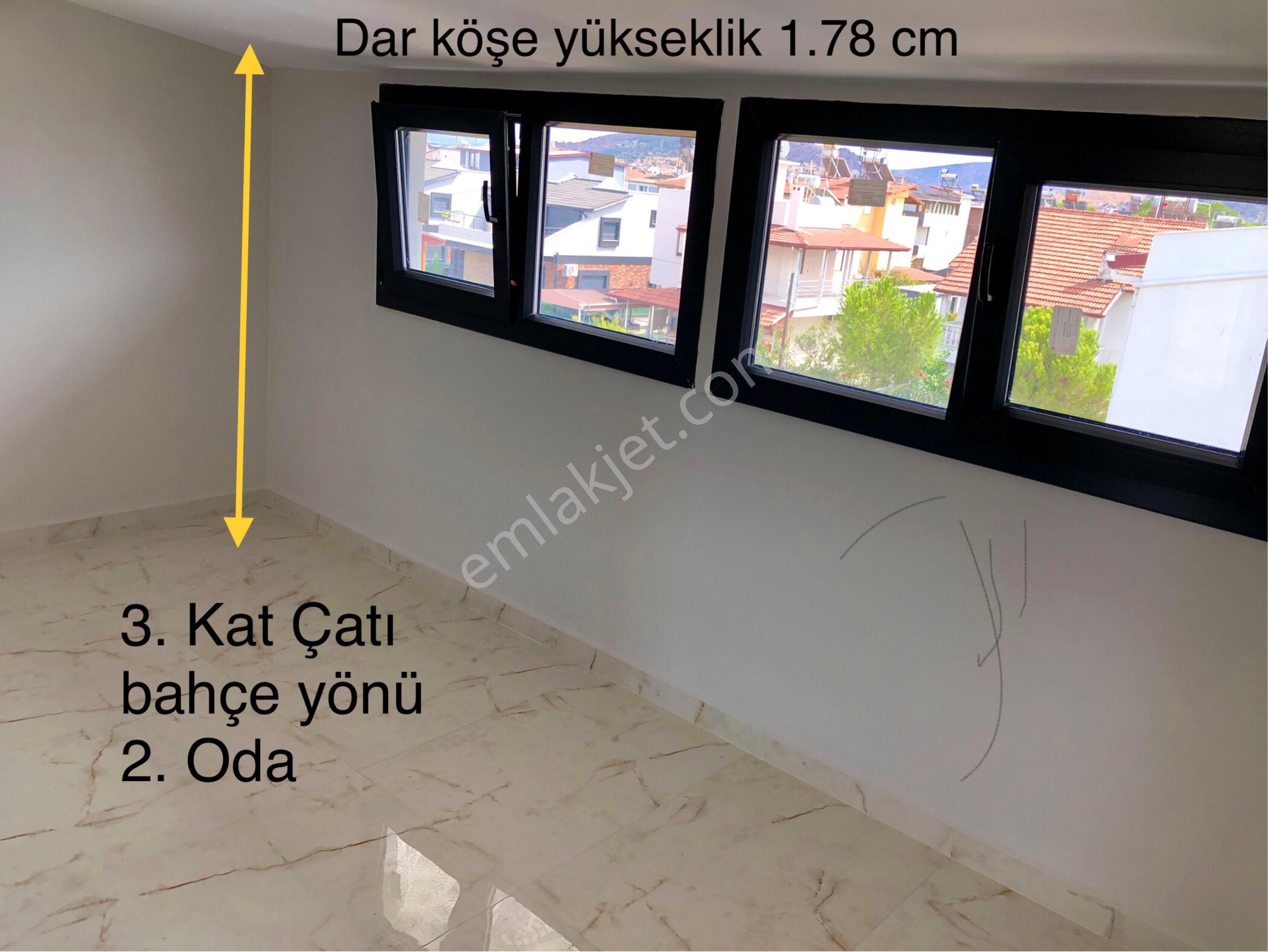 Denize 300mt.dikili 4+1(120mt2)önü Yeşil Alan Villa - Görsel 20