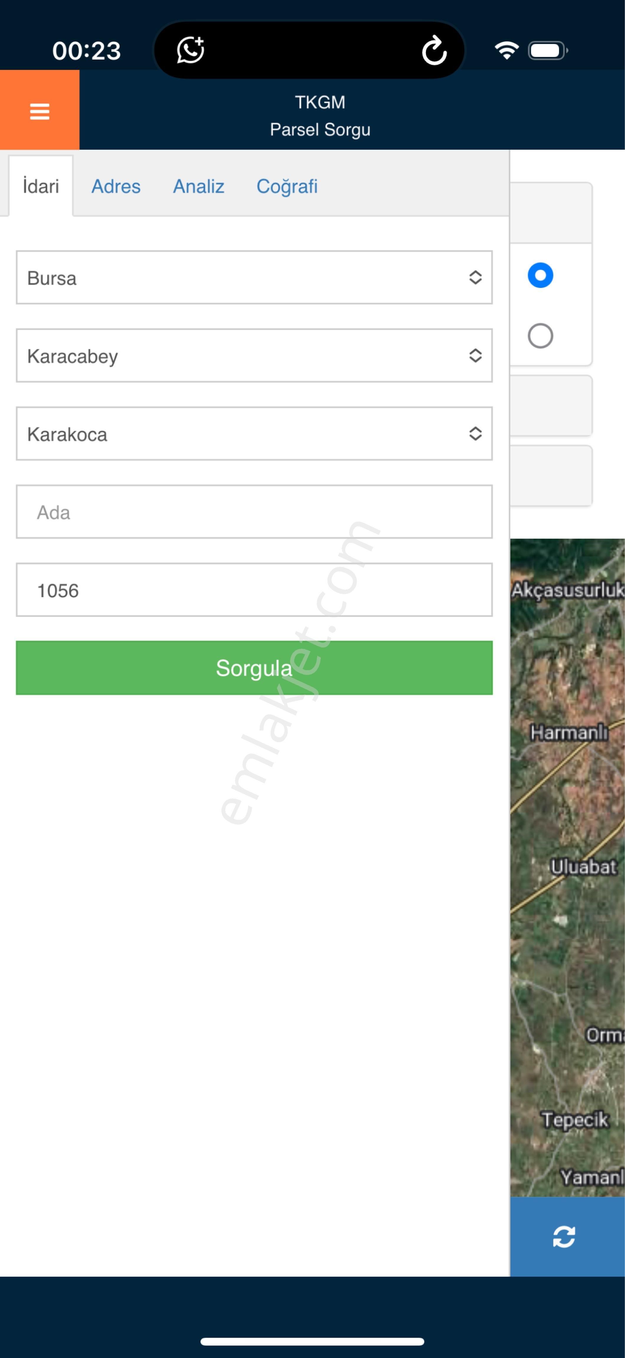 Karacabey Karakoca Köyünde Satılık Tatla - Görsel 2
