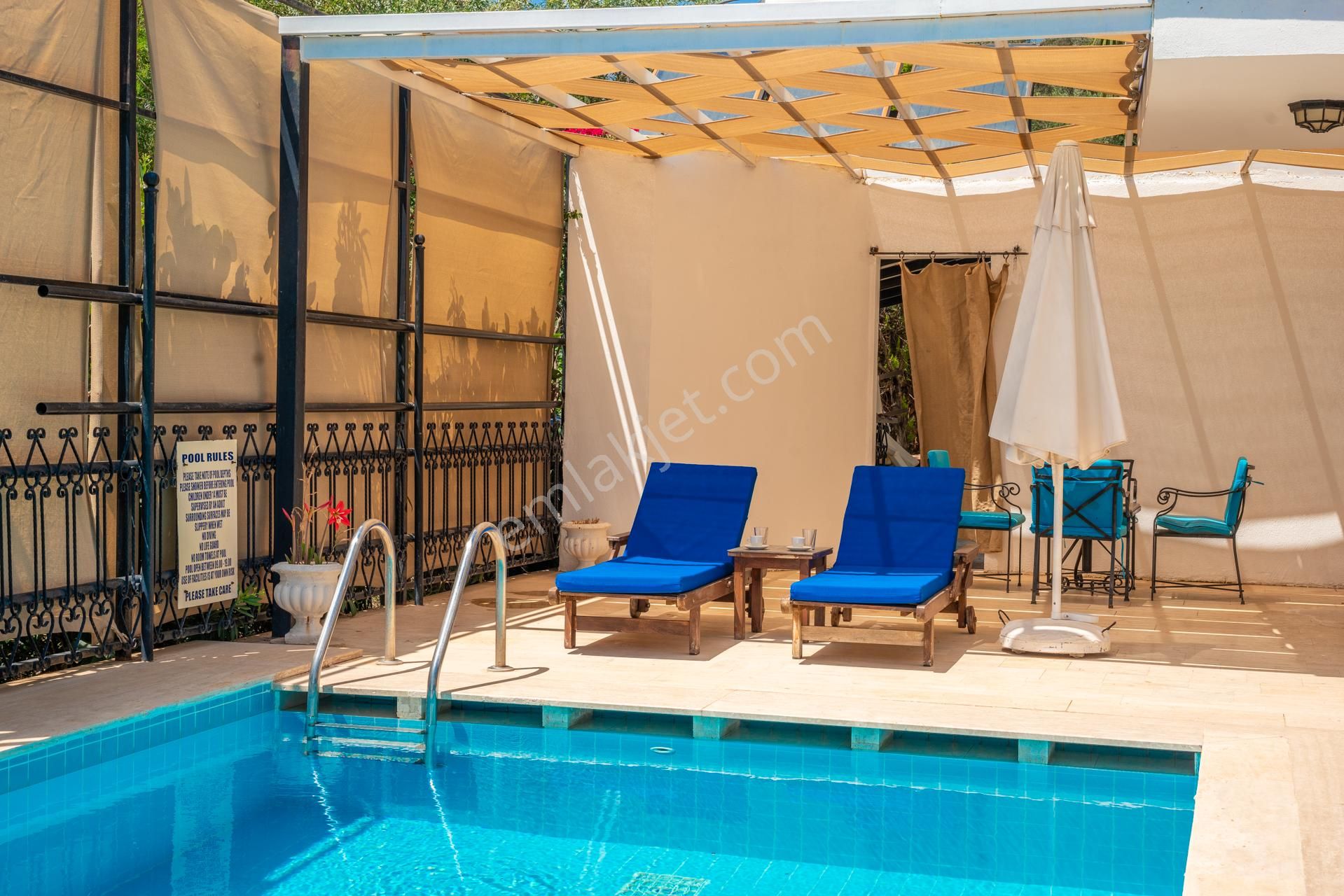 🏡 Kalkan Merkezde Deniz Manzaralı 6 Kişilik Havuzlu Villa Satılık - Görsel 3