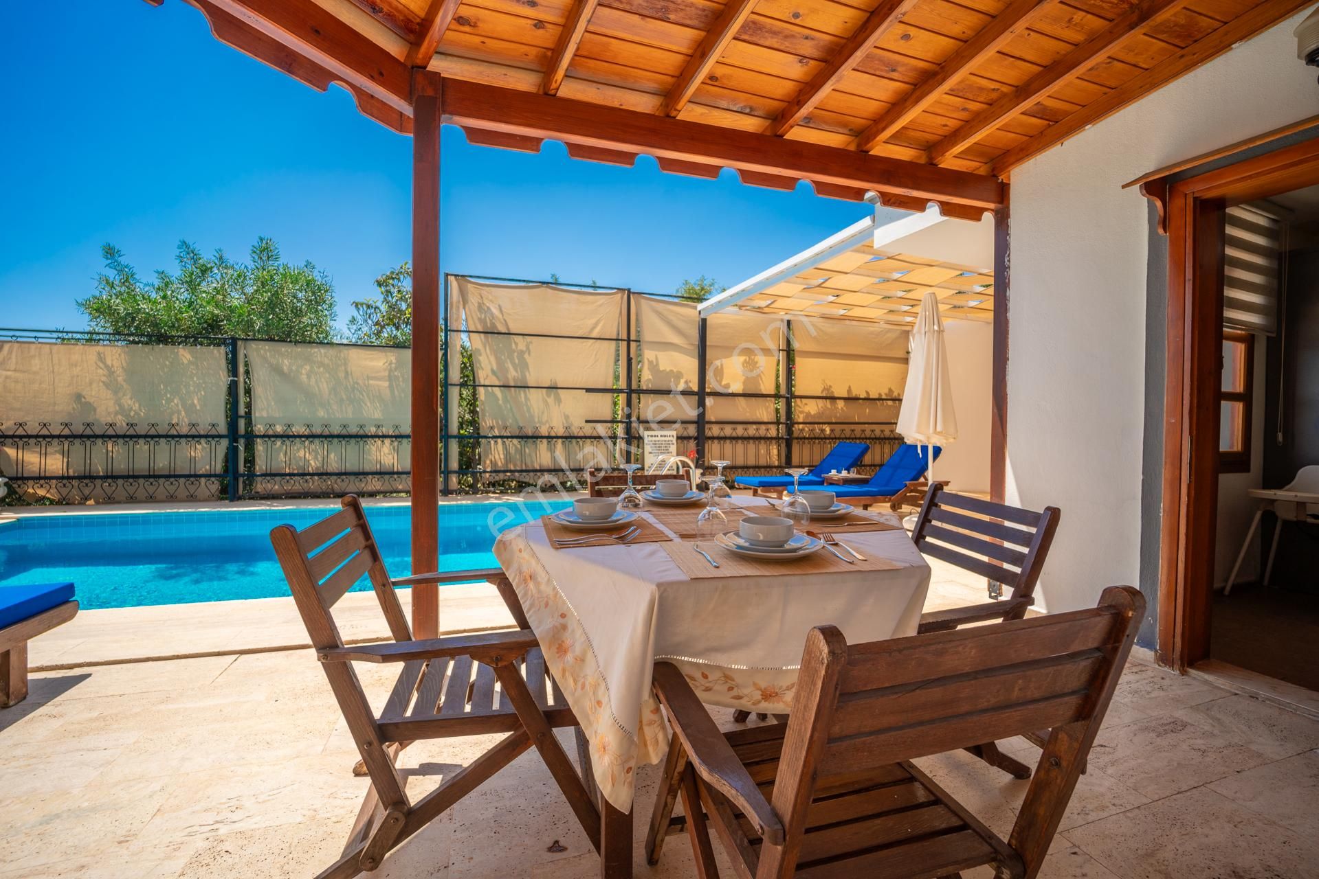 🏡 Kalkan Merkezde Deniz Manzaralı 6 Kişilik Havuzlu Villa Satılık - Görsel 10