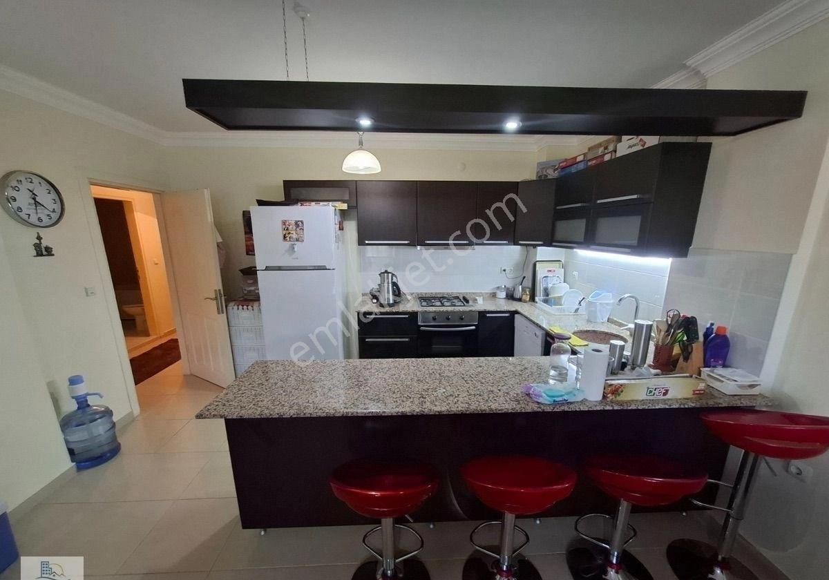Didim Efeler Mahallesinde Havuzlu Güvenlikli Site İçerisinde Full Eşyalı Ara Kat 2+1 Daire - Görsel 9