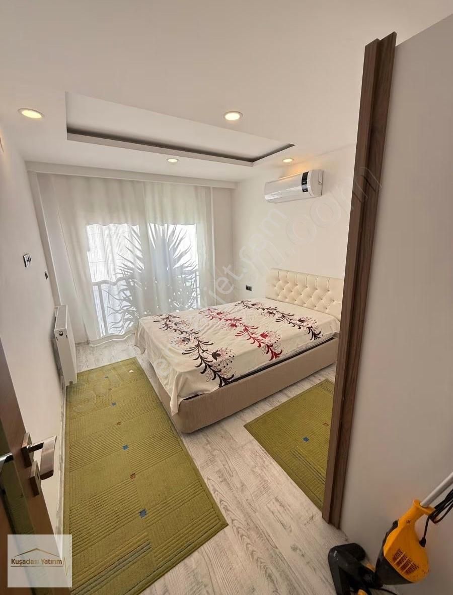 Kuşadasında Havuzlu Güvenlikli Doğalgazlı Sitede Bahçe Katı 1+1 - Görsel 4