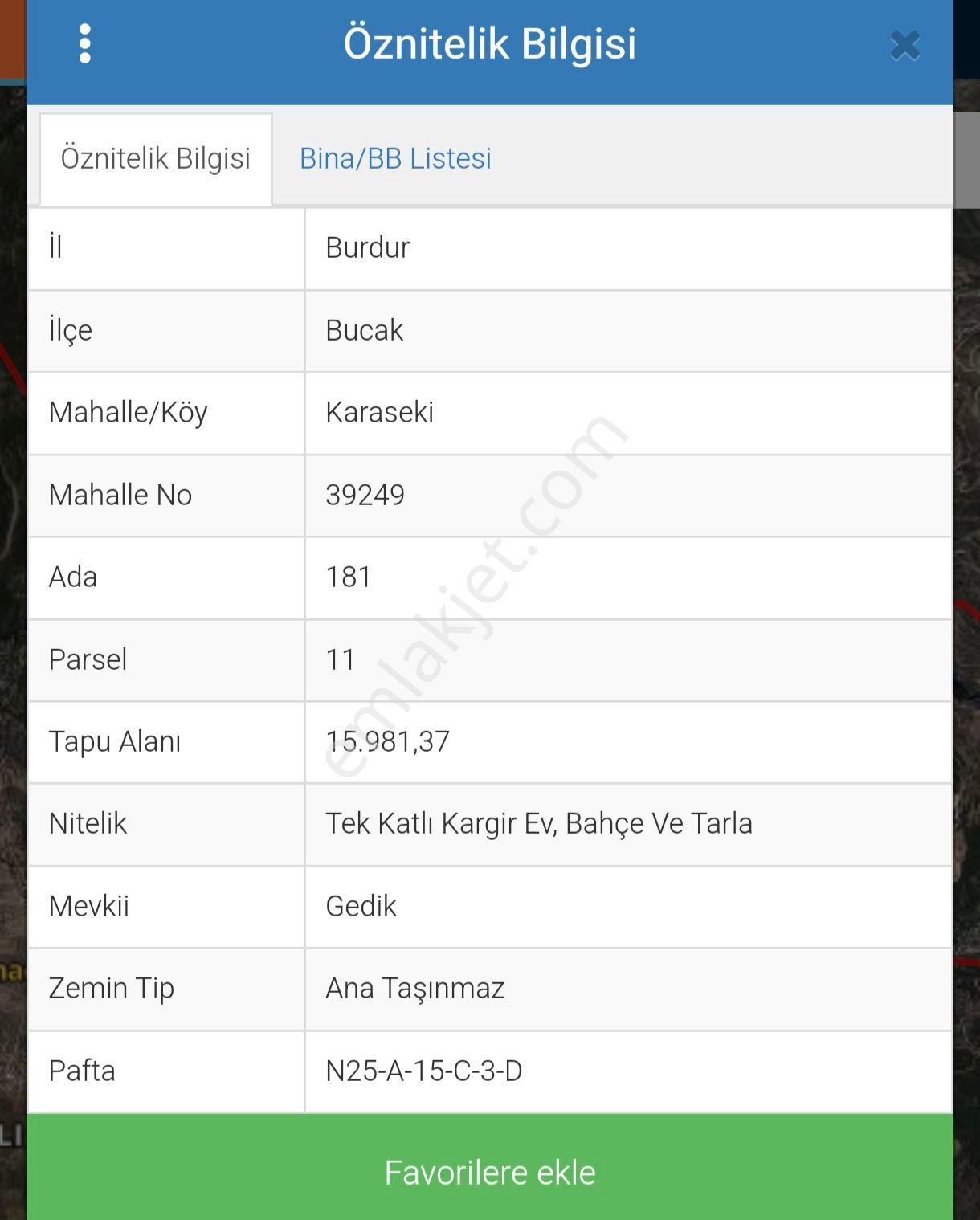 Burdur Bucak Karaseki Köyü'nde 15.981m2 Arazi İçinde 200m2 Müstakil Konut Satılık Yatırımlık - Görsel 7