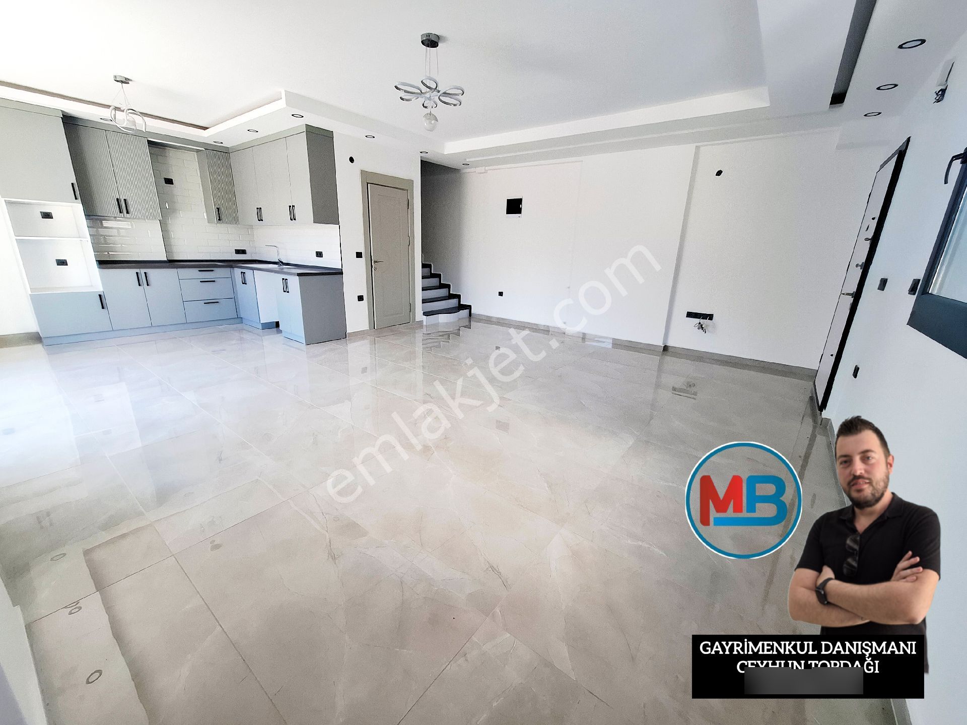 Didimde Satılık 3+1 Sıfır Villa Bahçeli Müstakil Girişli Tripleks - Görsel 8