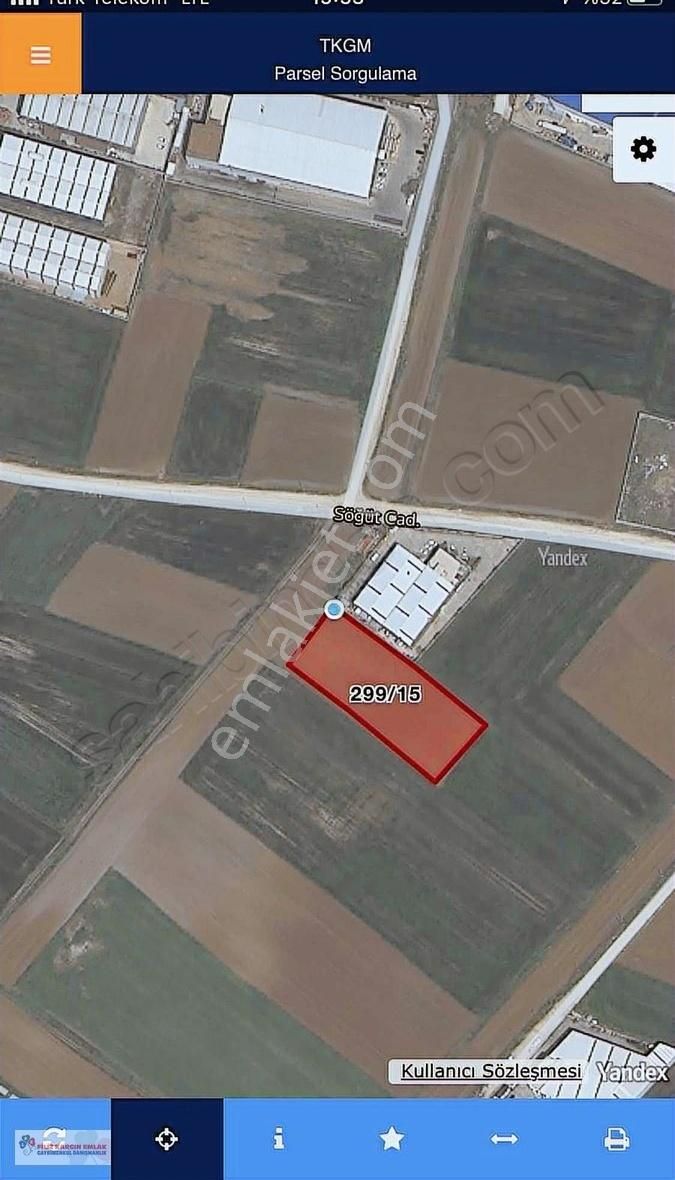 Silivri Değirmenköyde 4.304m2 Sanayi İmarlı Satlık Arsa - Görsel 6
