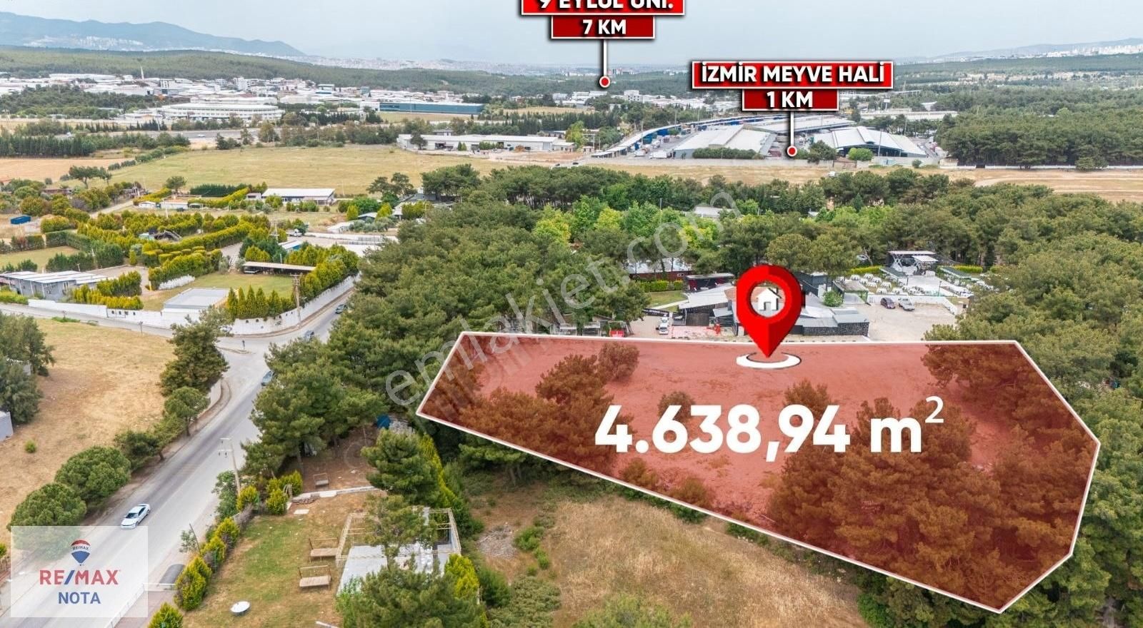 Buca Gölet Karşısında Tek Tapu 4.638 M² Satılık Arazi - Görsel 2