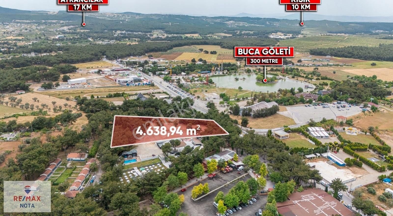 Buca Gölet Karşısında Tek Tapu 4.638 M² Satılık Arazi - Görsel 4